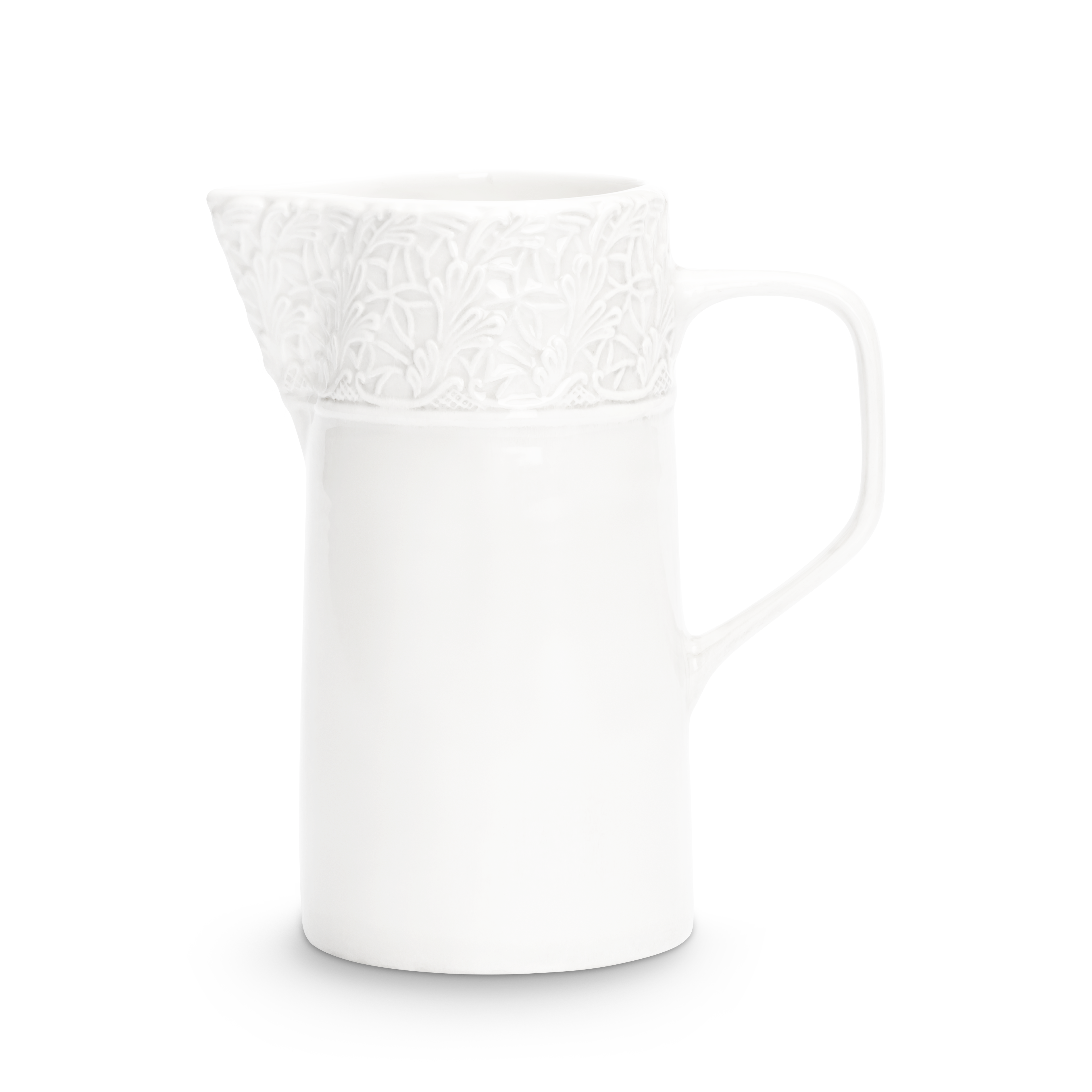 Lace Jug 120 cl White