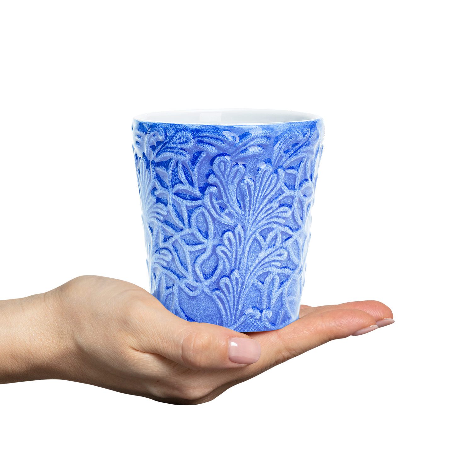 Lace Mug 30 cl Light Blue