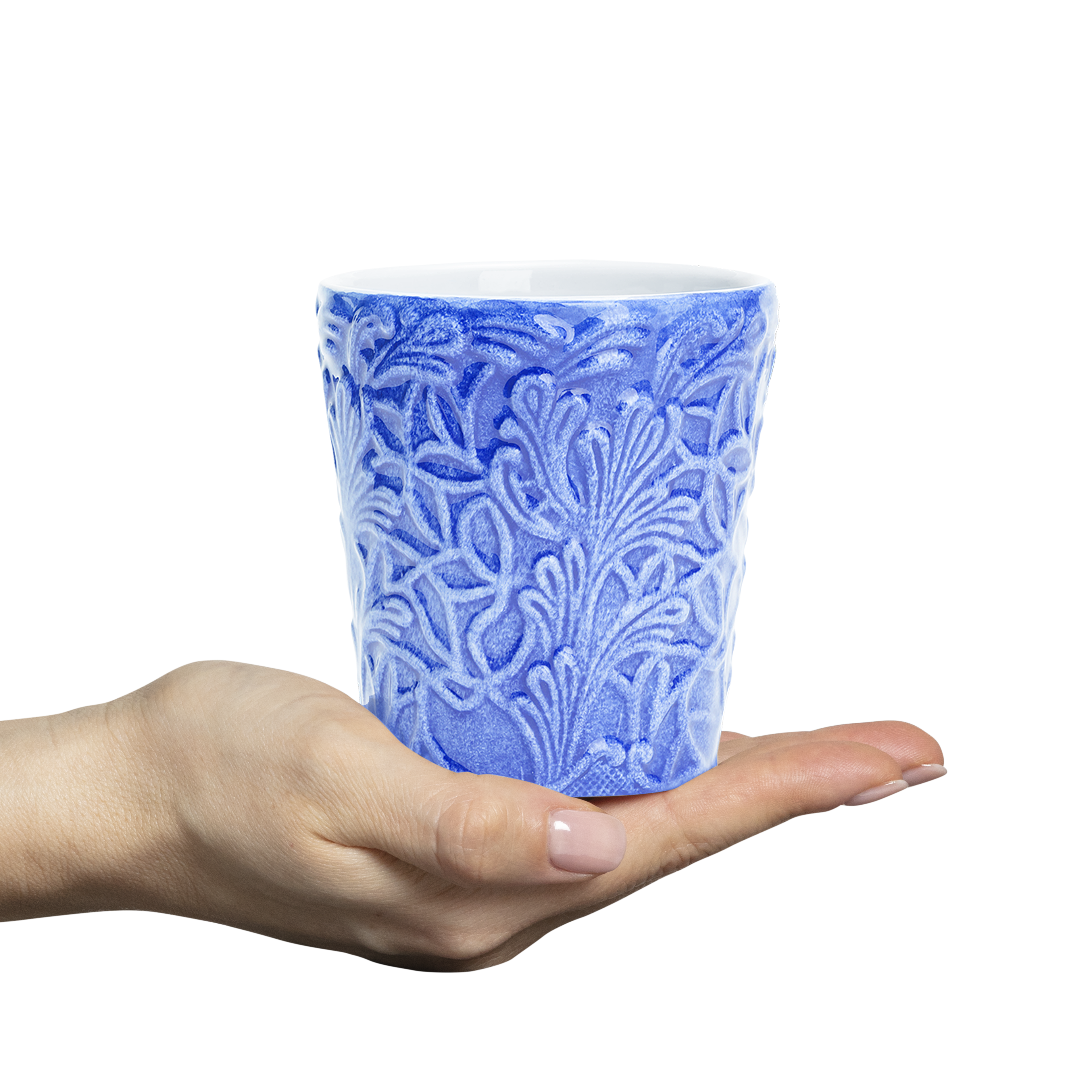 Lace Mug 30 cl Light Blue