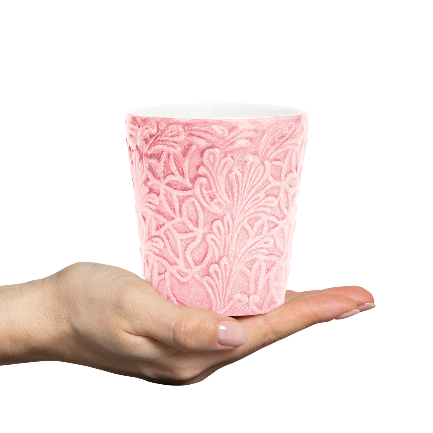 Lace Mug 30 cl Light Pink