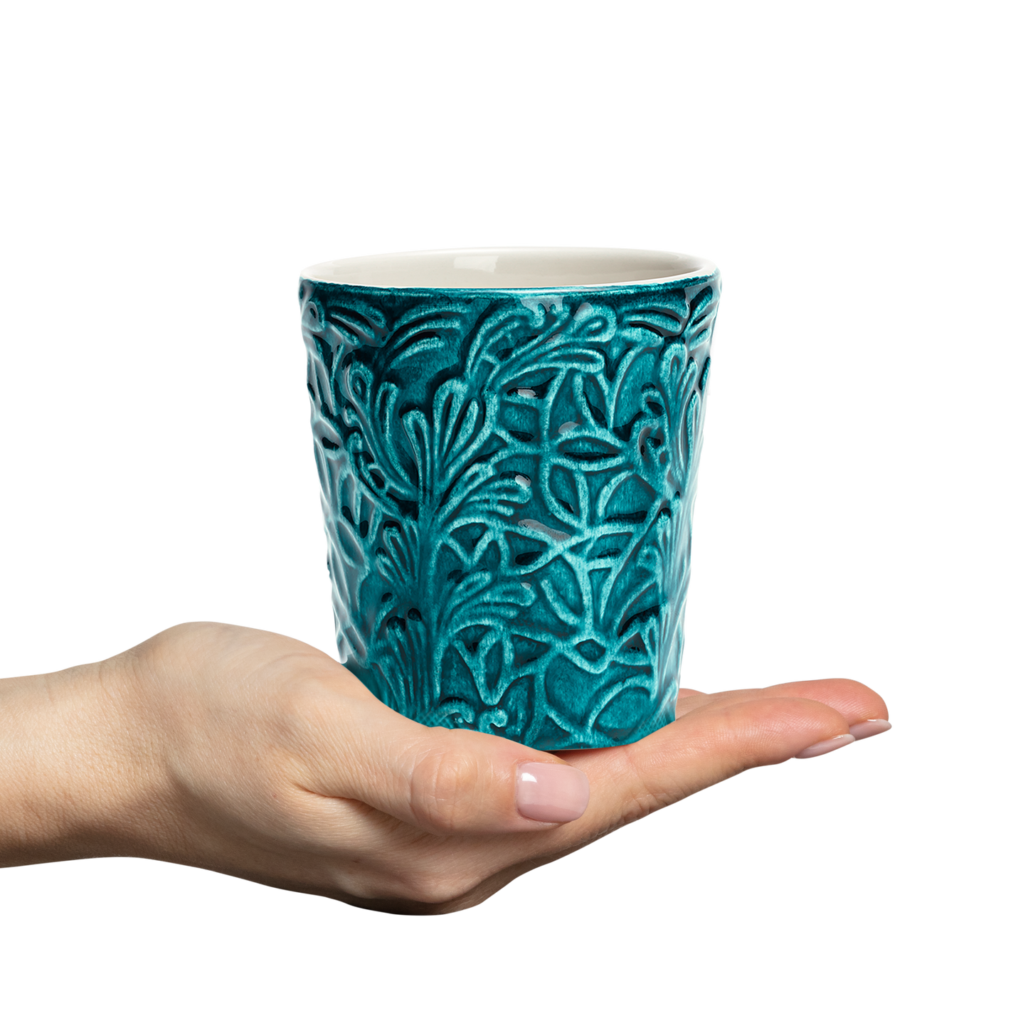Lace Mug 30 cl Ocean