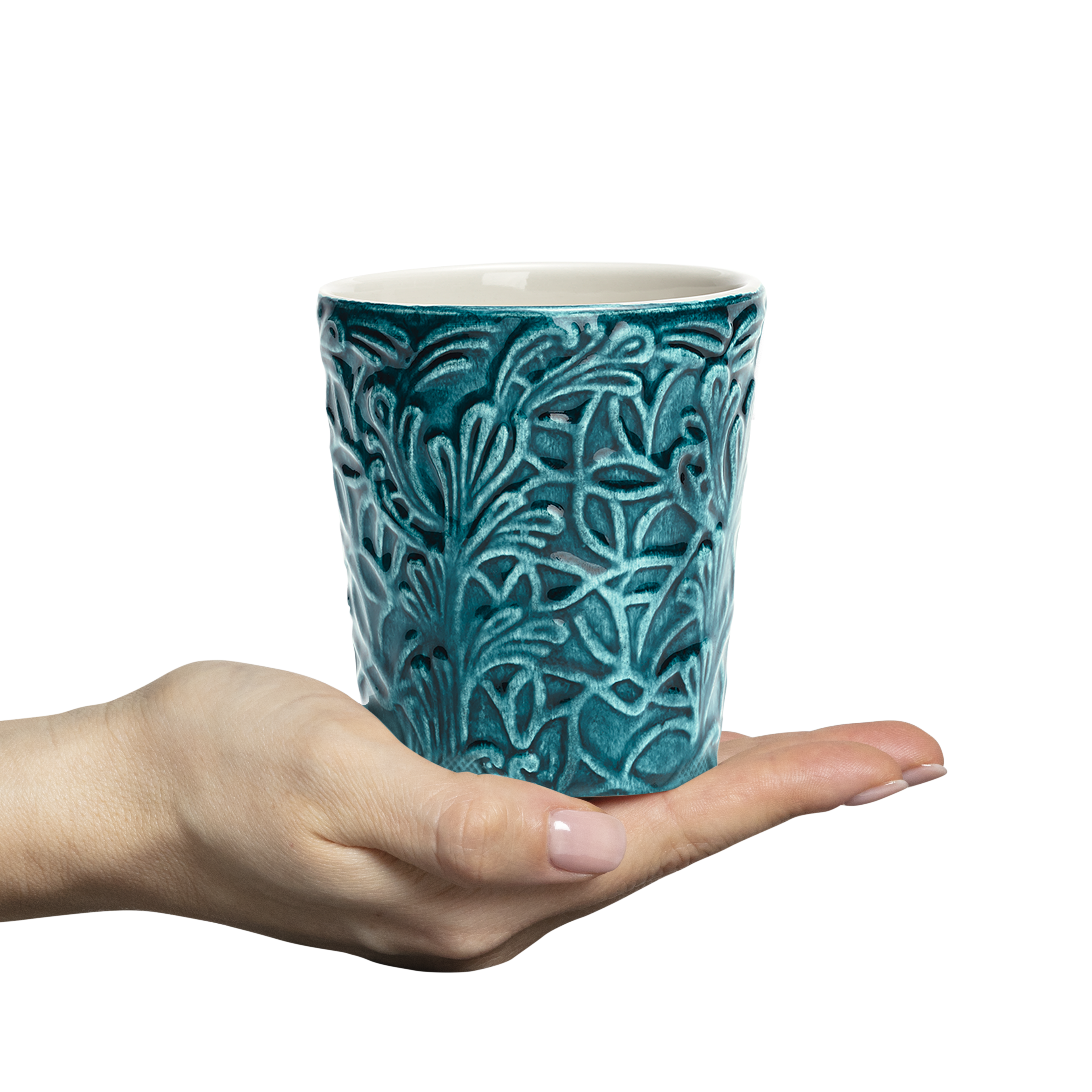 Lace Mug 30 cl Ocean