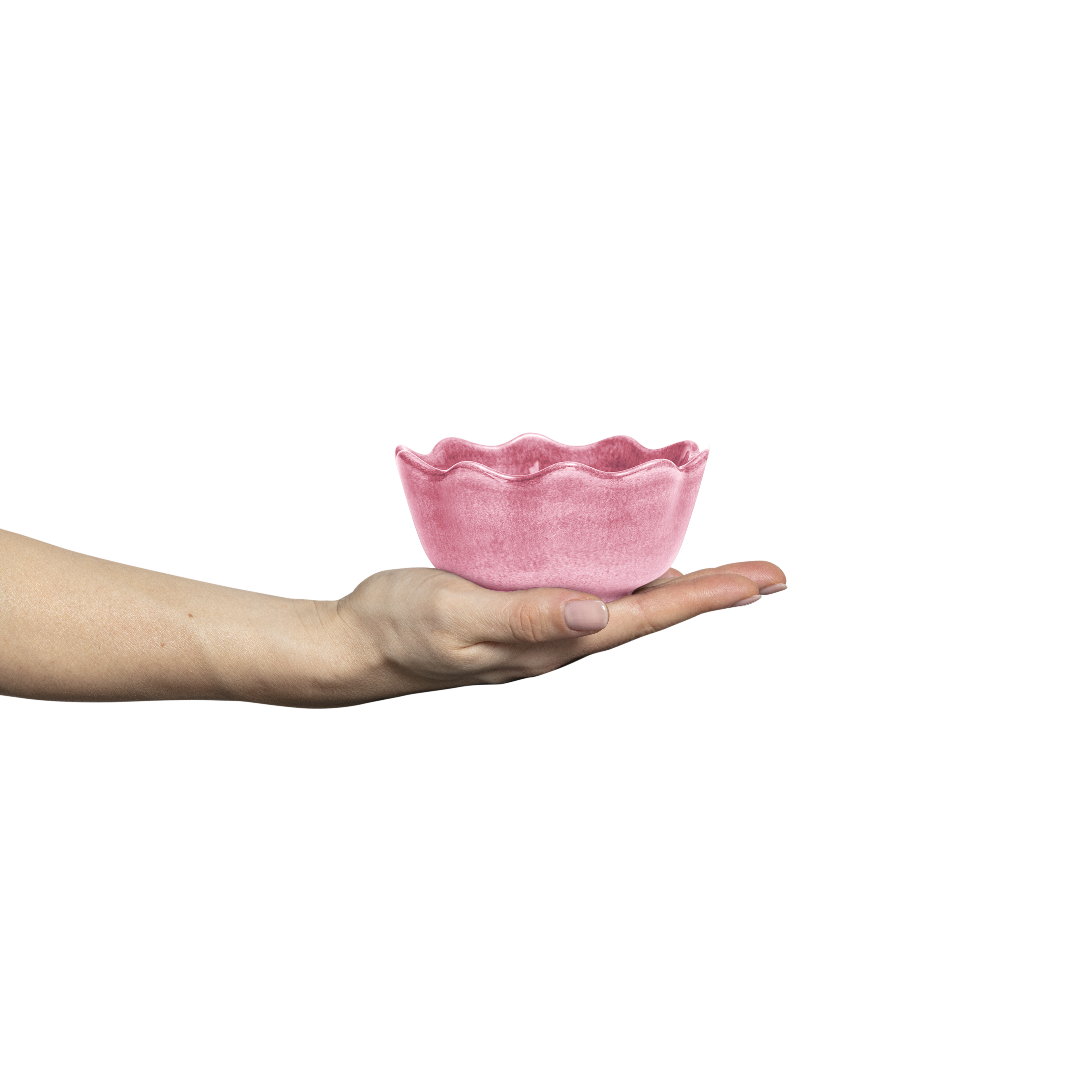 Oyster Bowl 13 cm / 30 cl Pink