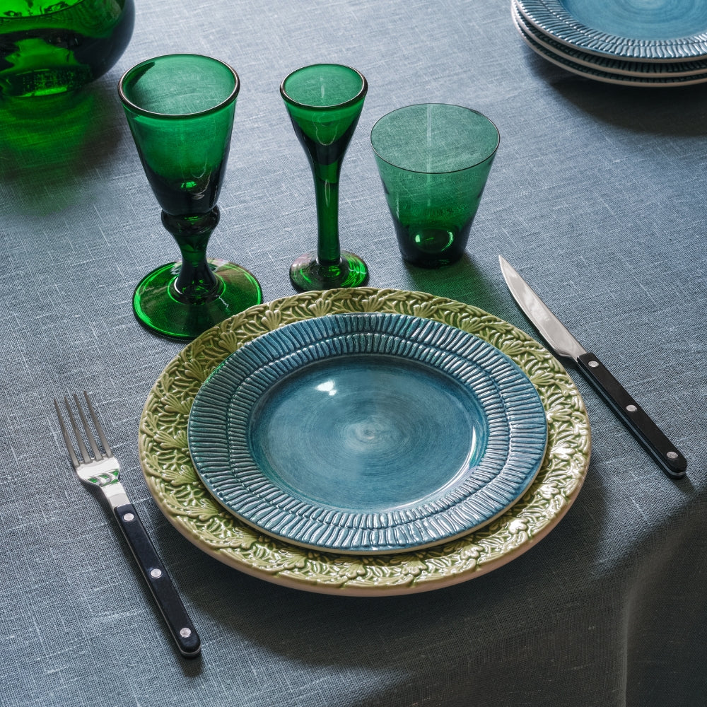 Lace Plate 25 cm Green | Mateus – mateuscollection