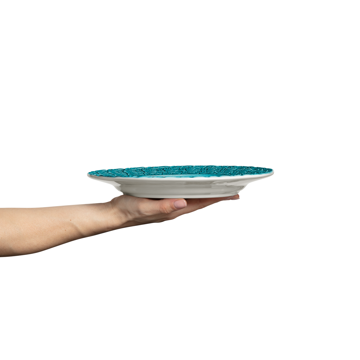 Lace Plate 25 cm Ocean