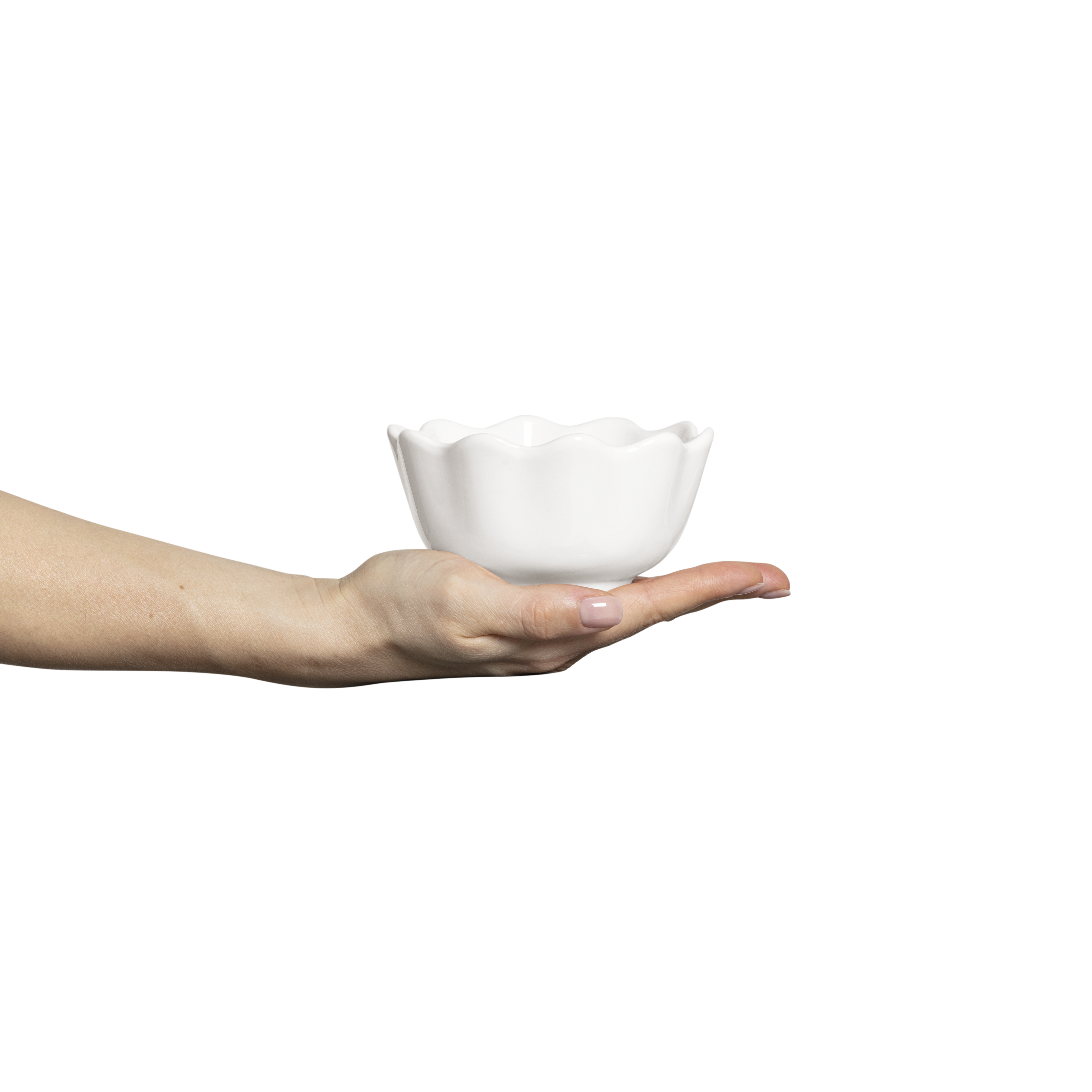 Oyster Bowl 13 cm / 30 cl White