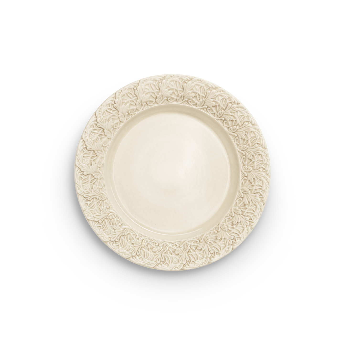 Lace Plate 25 cm Sand