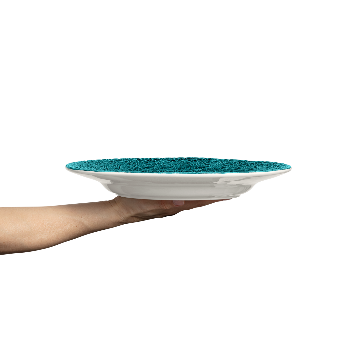 Lace Plate 32 cm Ocean