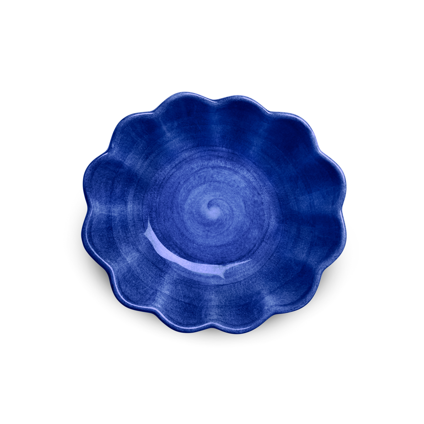 Oyster Bowl 18 x 16 cm / 40 cl Blue