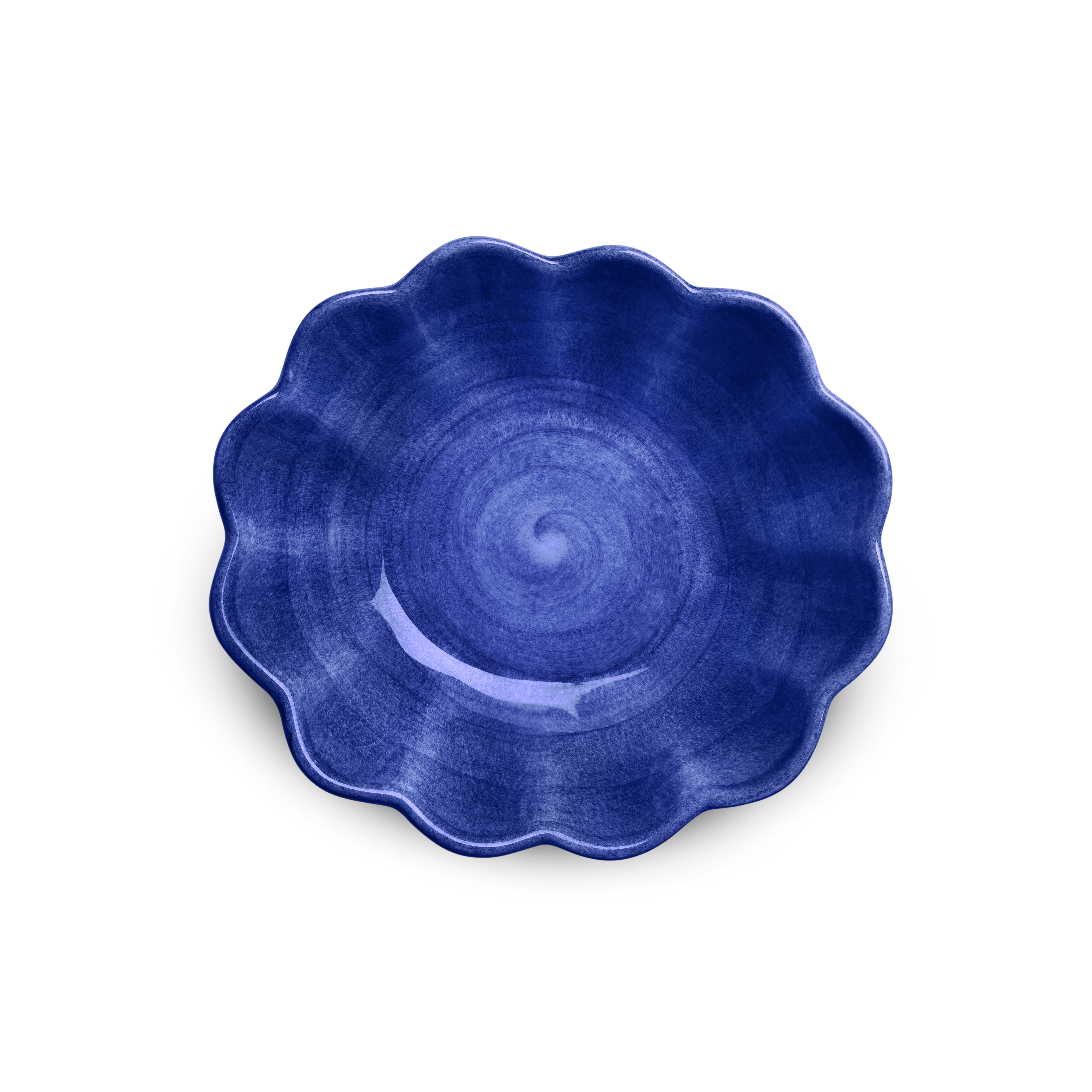 Oyster Bowl 18 x 16 cm / 40 cl Blue