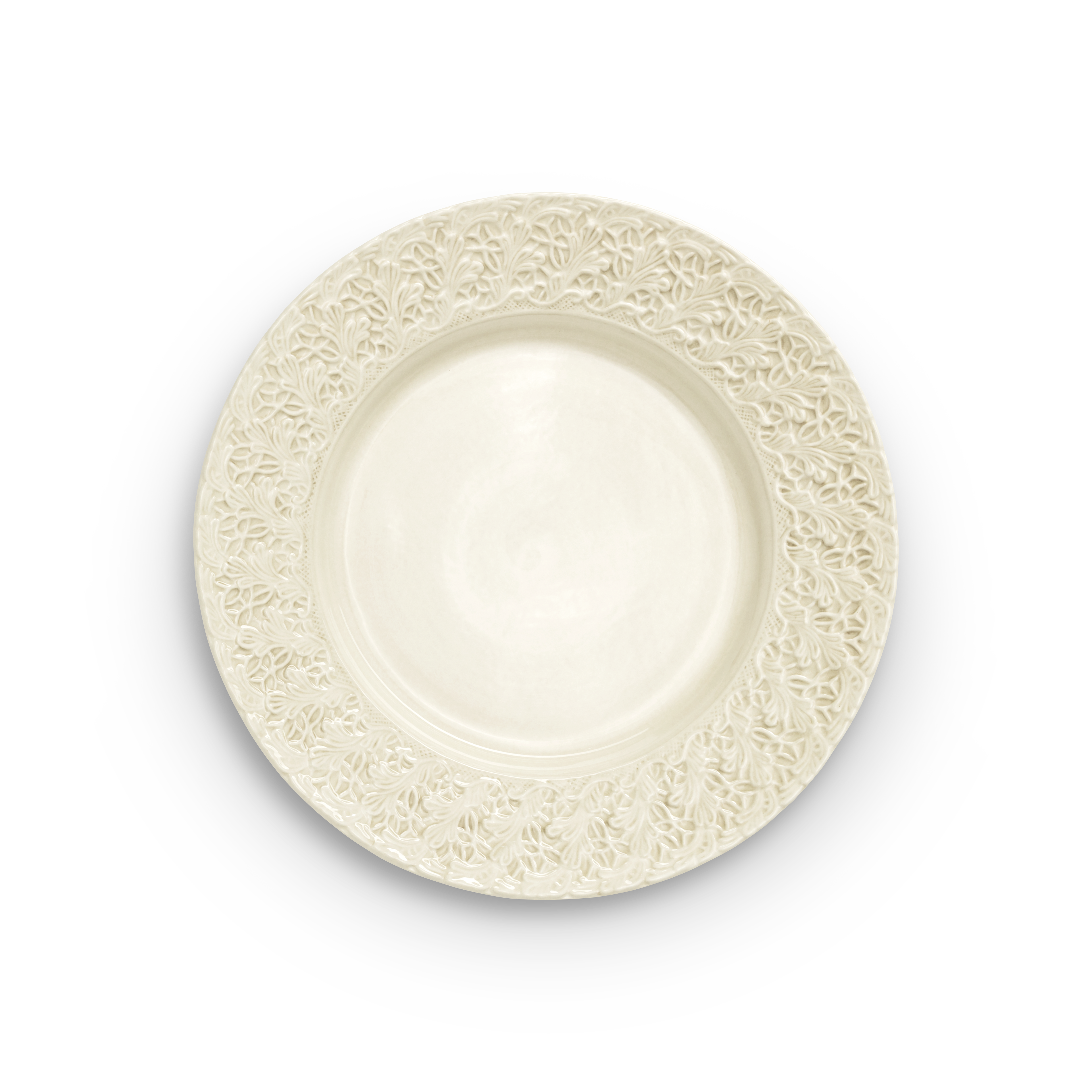Lace Plate 32 cm Sand