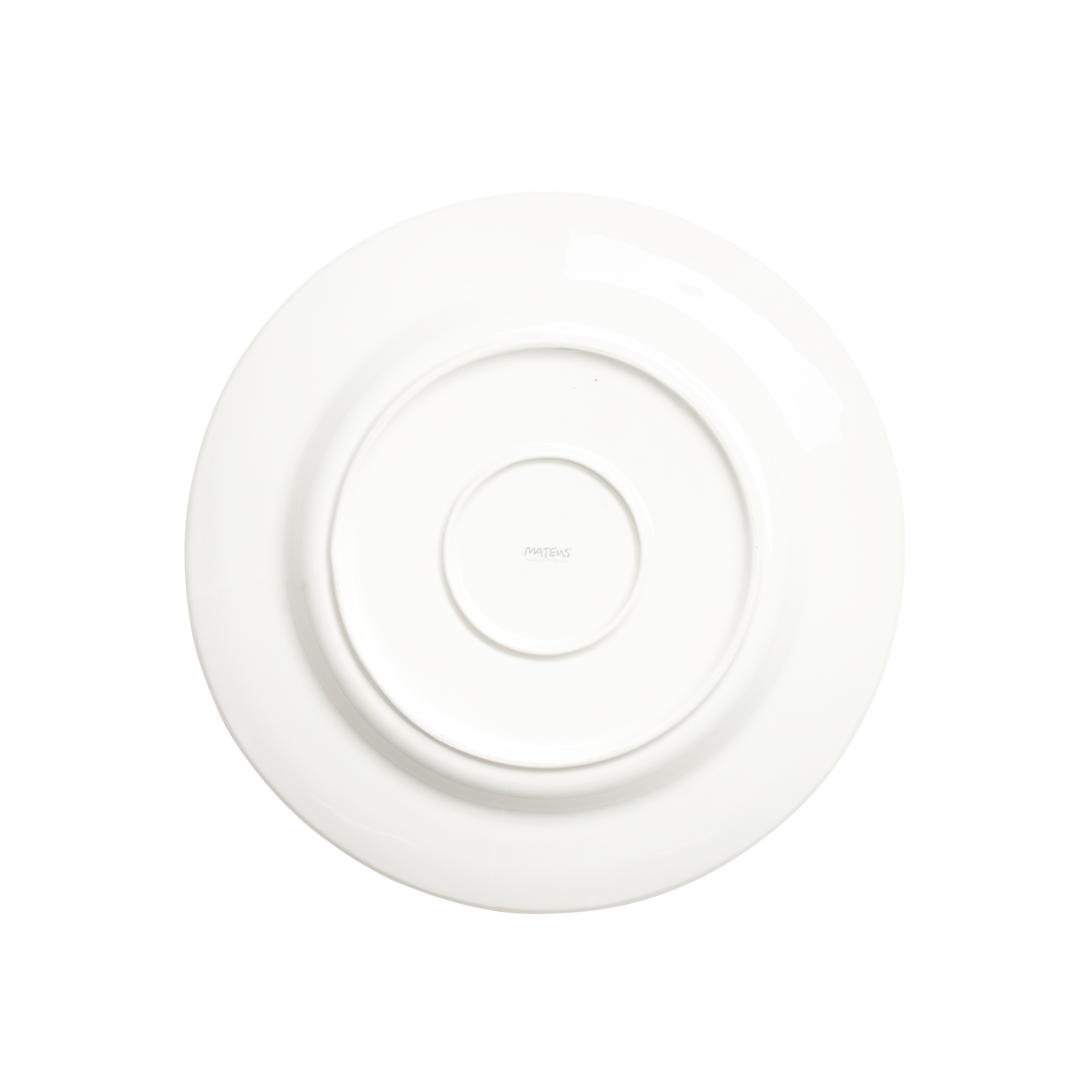Lace Plate 32 cm White
