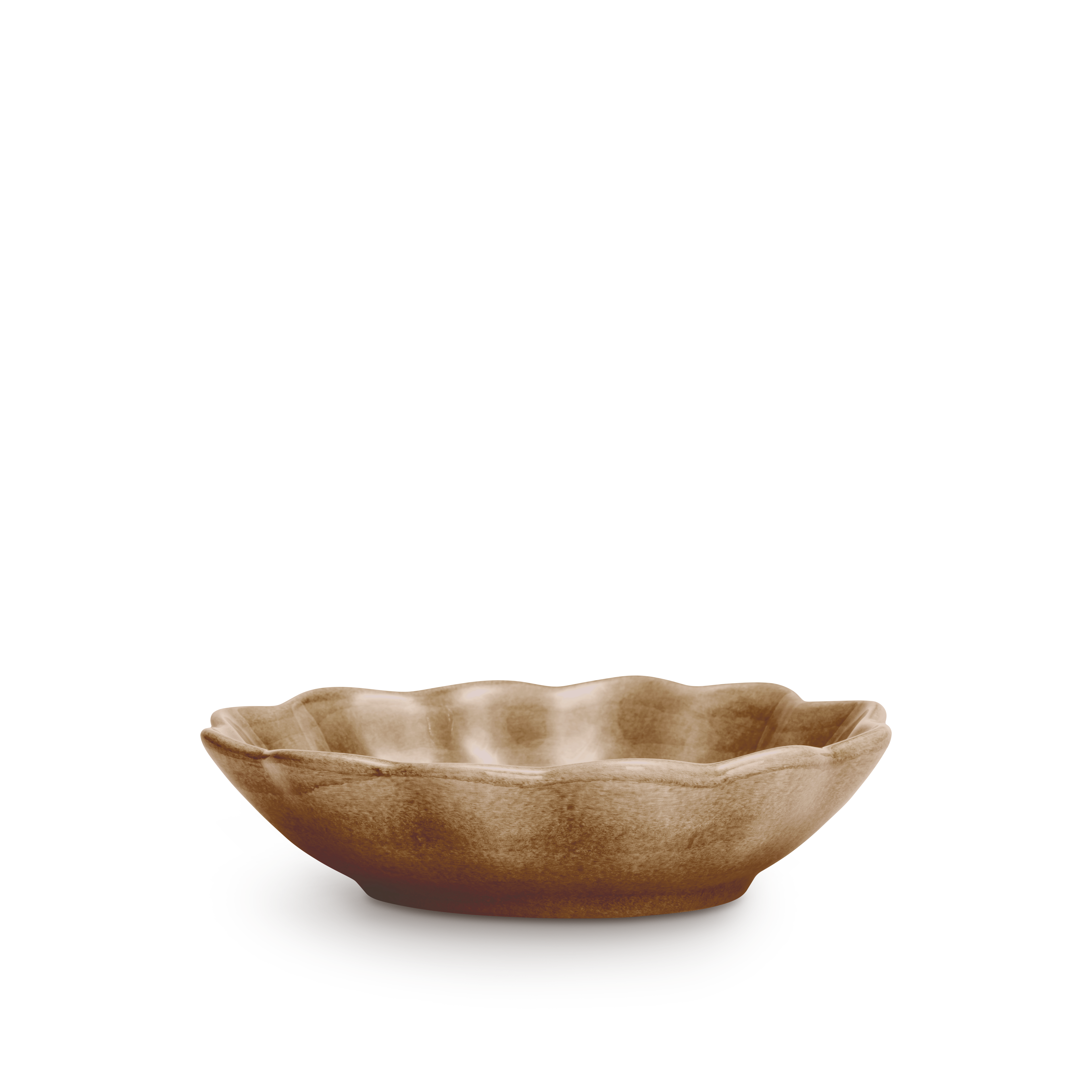 Oyster Bowl 18 x 16 cm / 40 cl Cinnamon