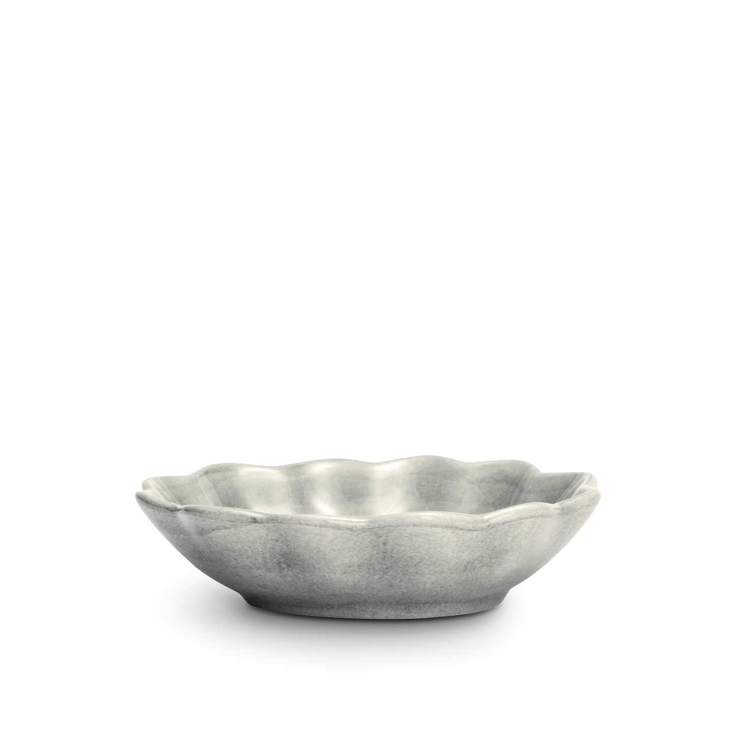 Oyster Bowl 18 x 16 cm / 40 cl Grey