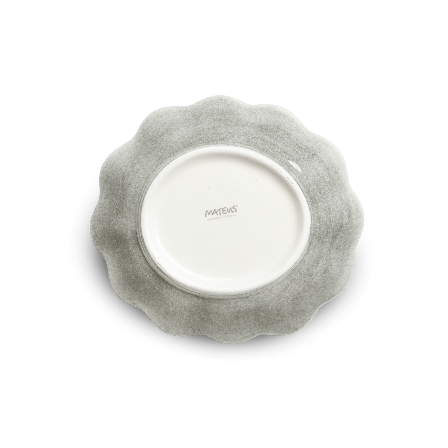 Oyster Bowl 18 x 16 cm / 40 cl Grey