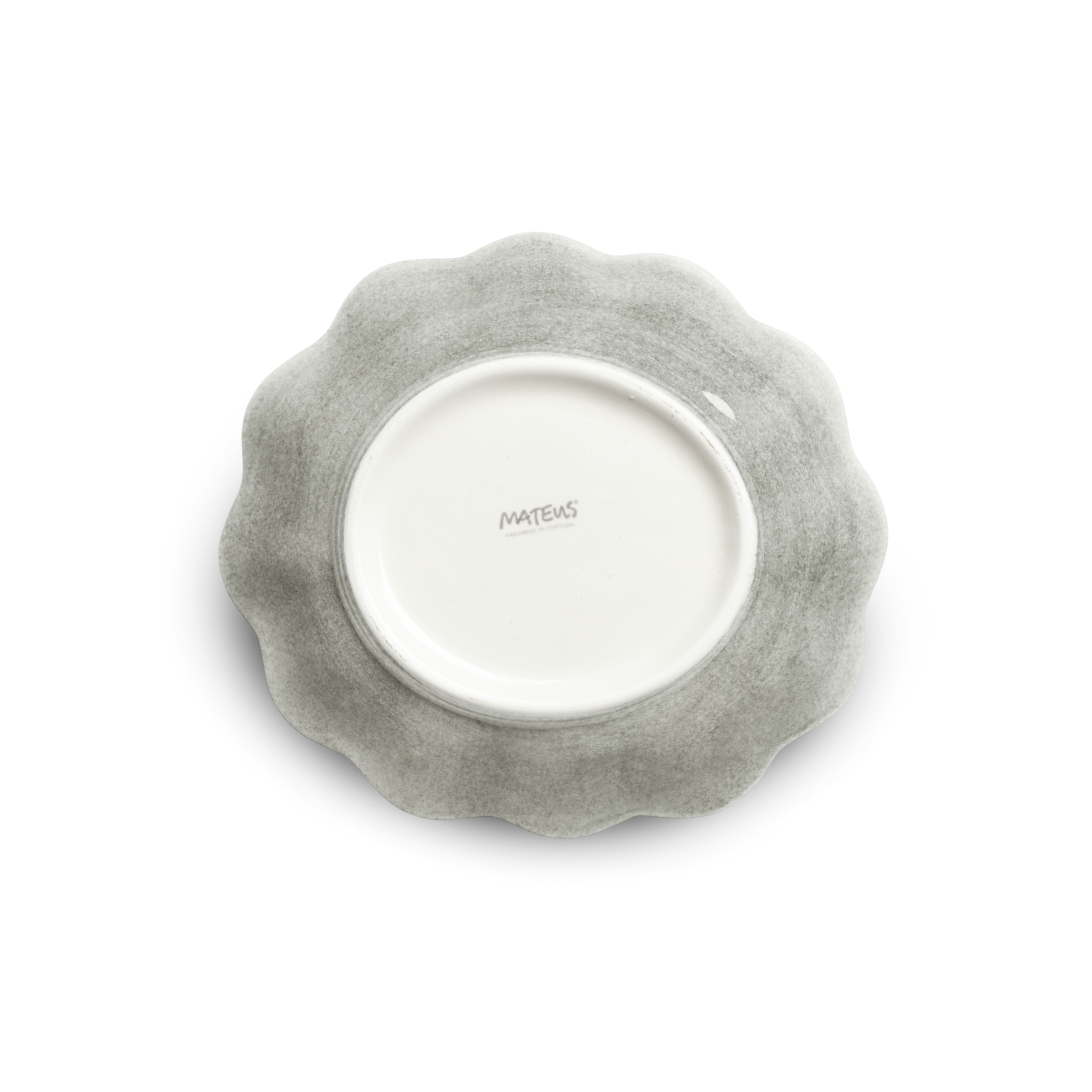 Oyster Bowl 18 x 16 cm / 40 cl Grey