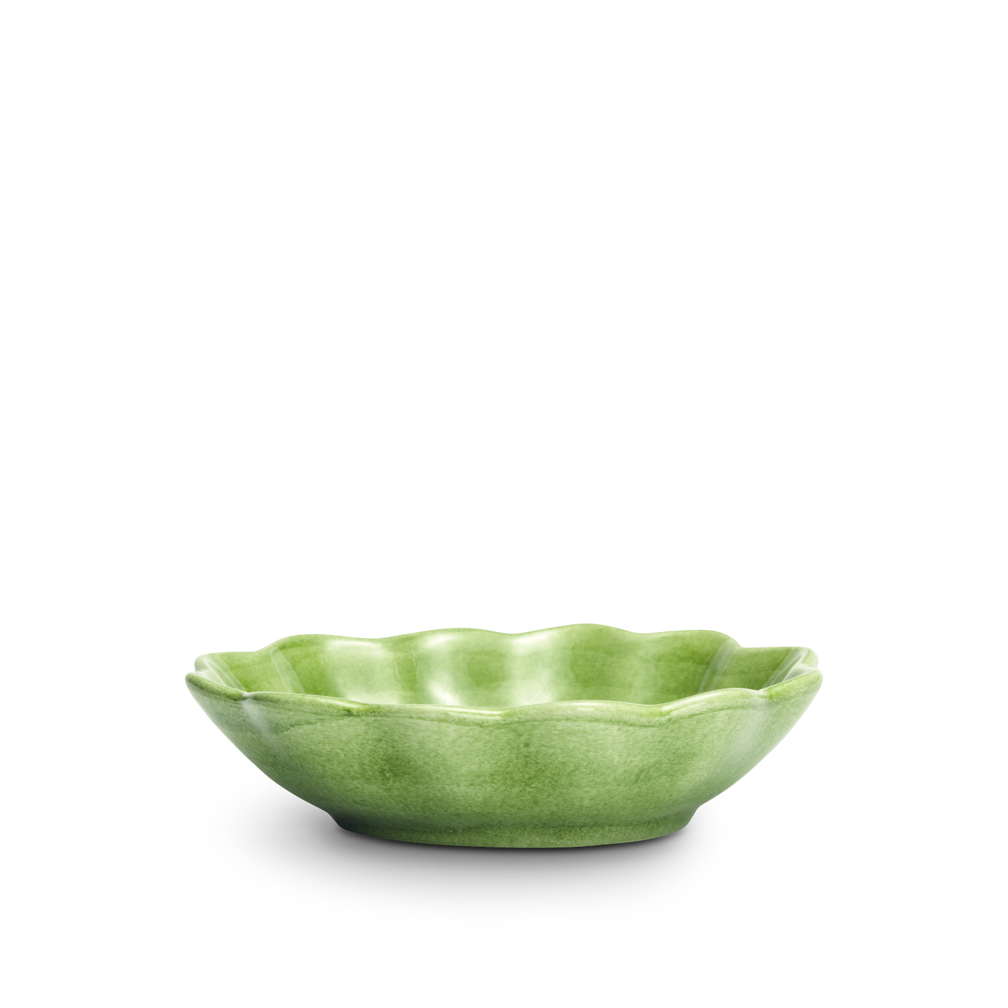 Oyster Bowl 18 x 16 cm / 40 cl Green