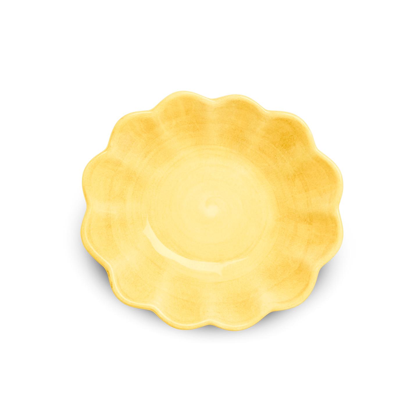 Oyster Bowl 18 x 16 cm / 40 cl Yellow