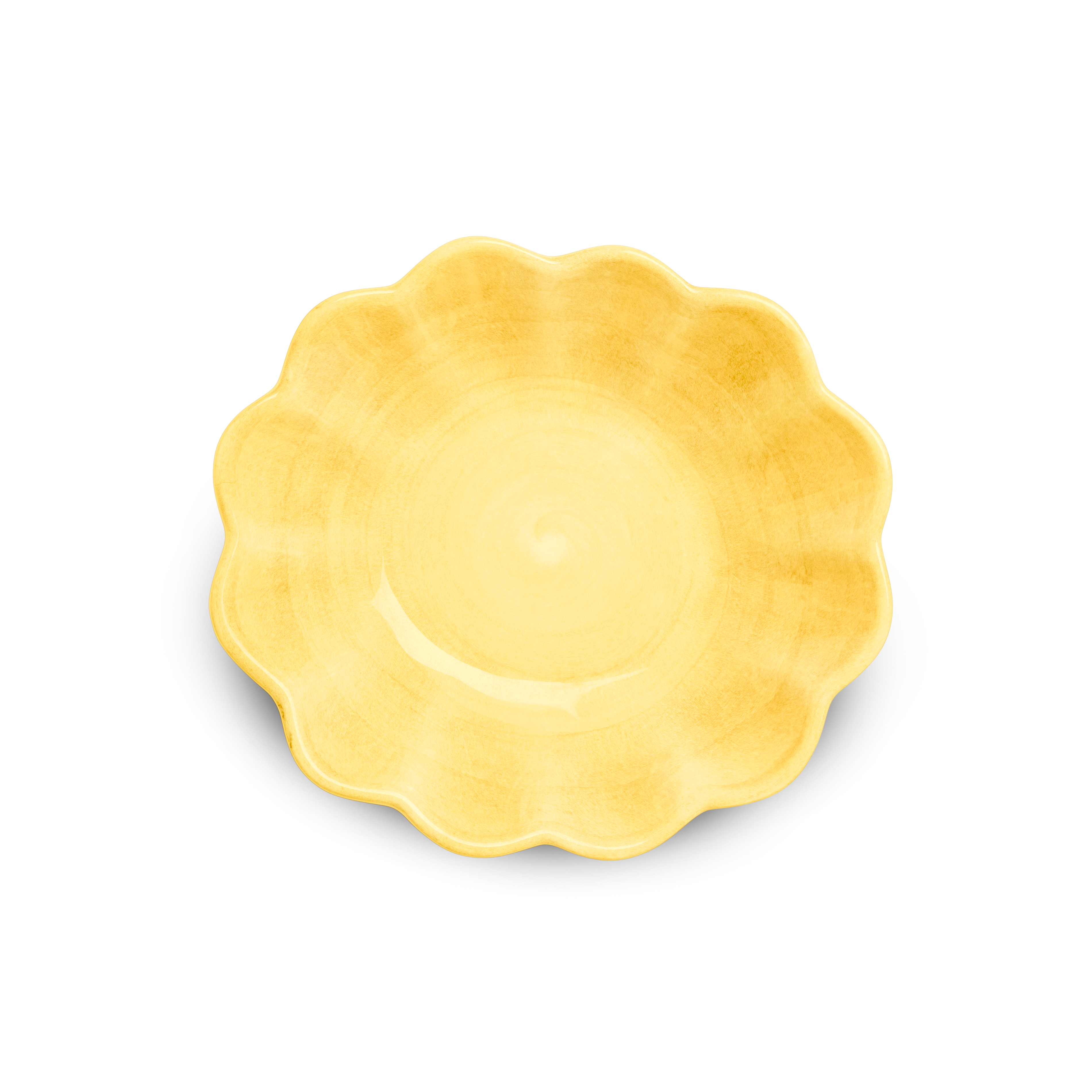 Oyster Bowl 18 x 16 cm / 40 cl Yellow