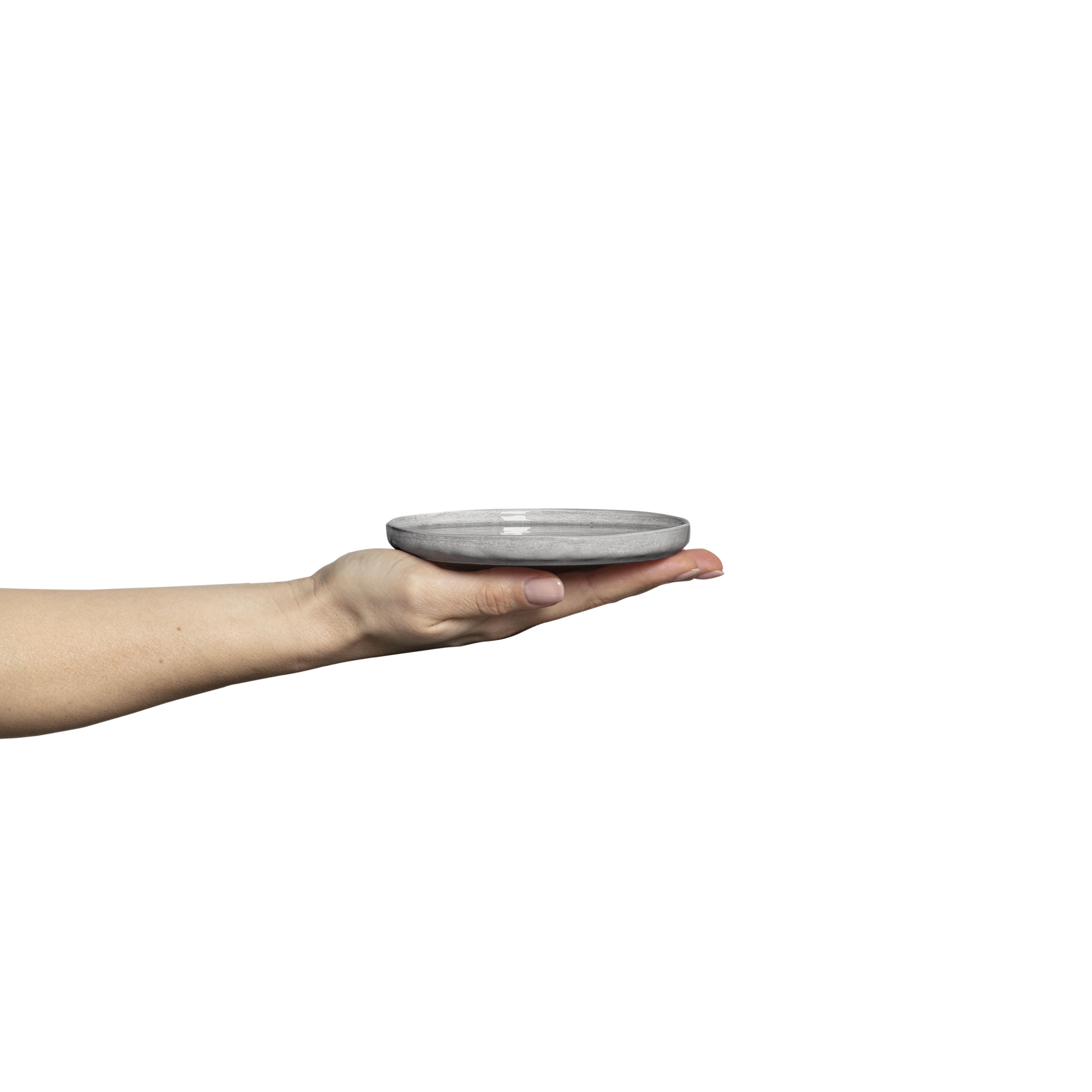 MSY Plate 13 cm Grey
