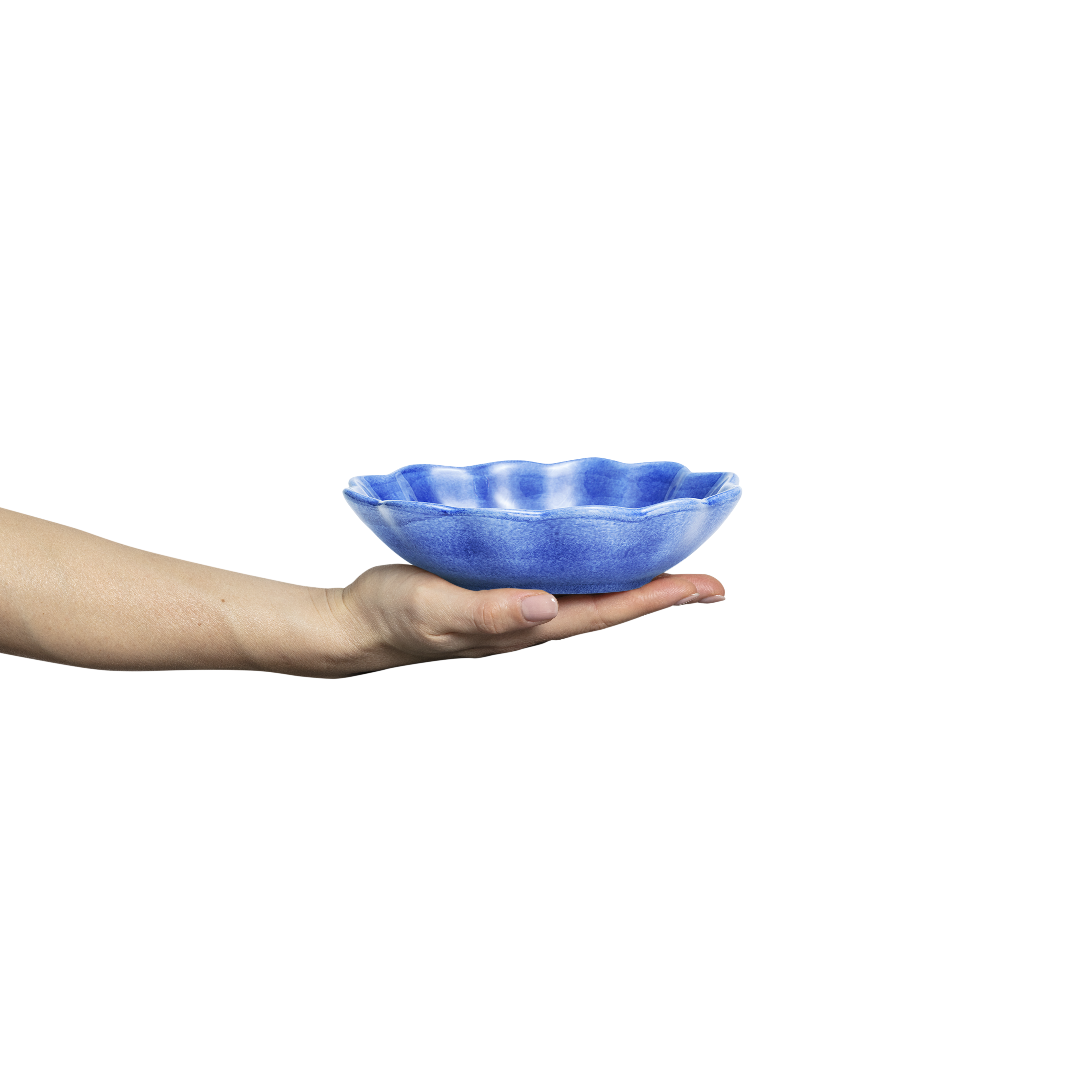 Oyster Bowl 18 x 16 cm / 40 cl Light Blue