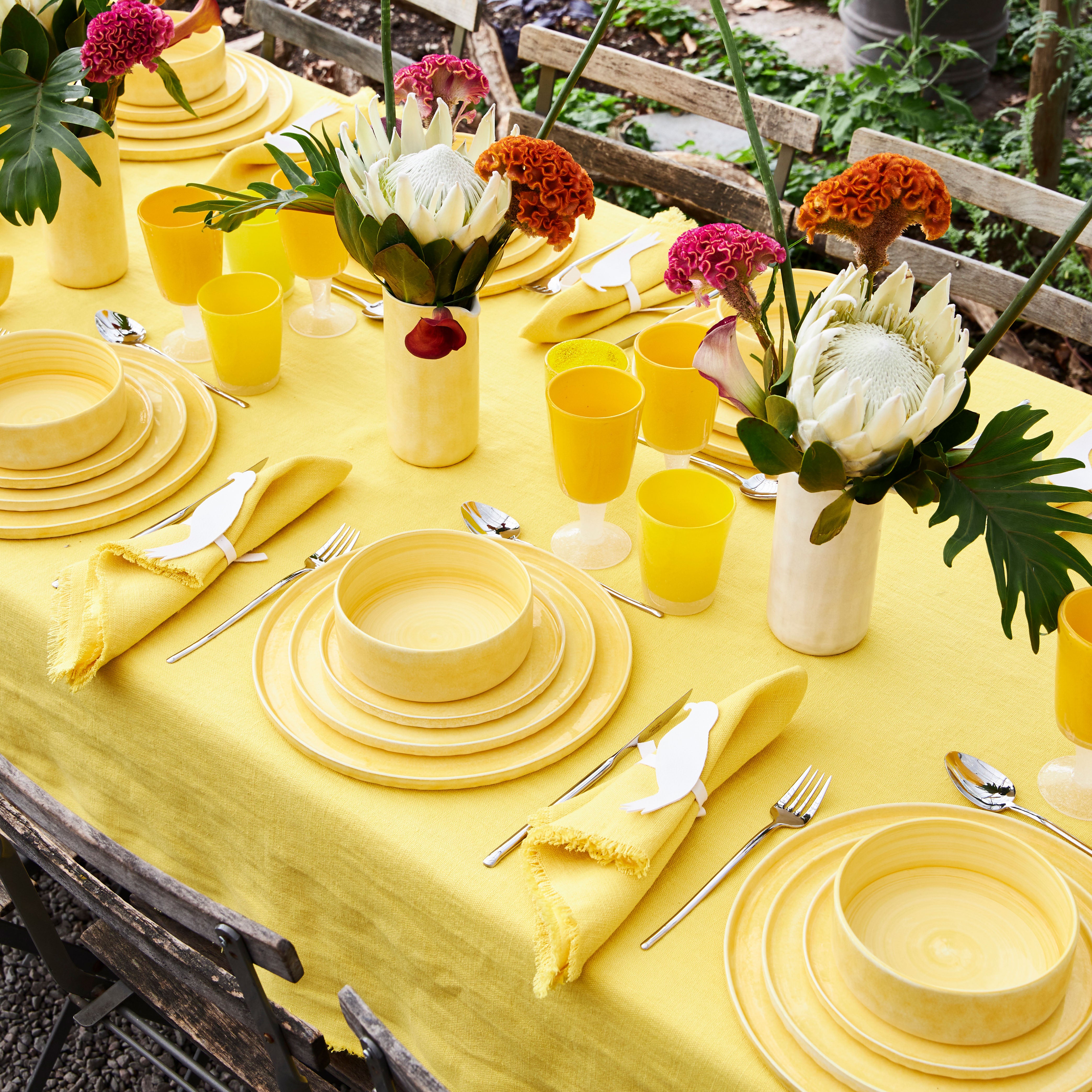 MSY Plate 20 cm Yellow