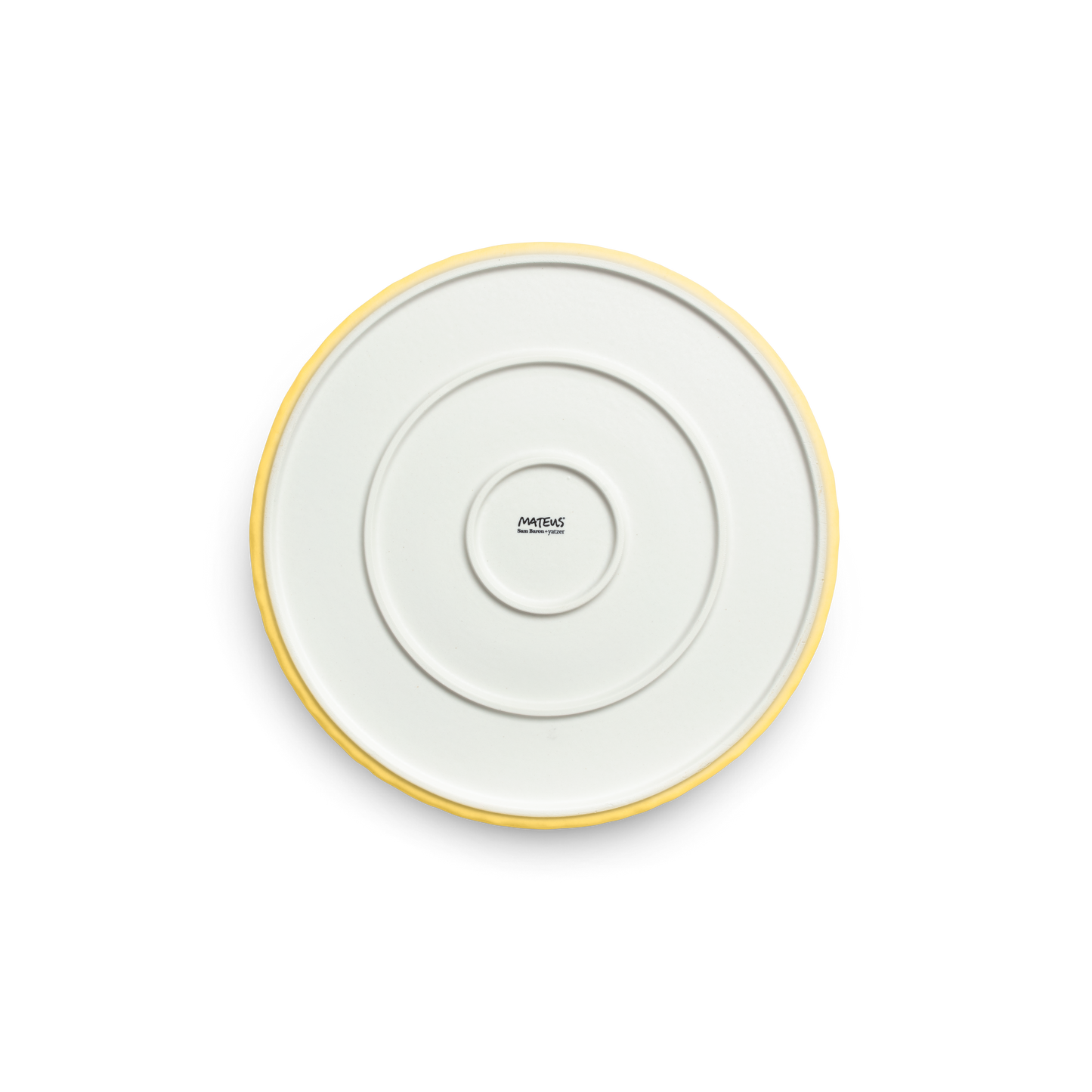 MSY Plate 25 cm Yellow