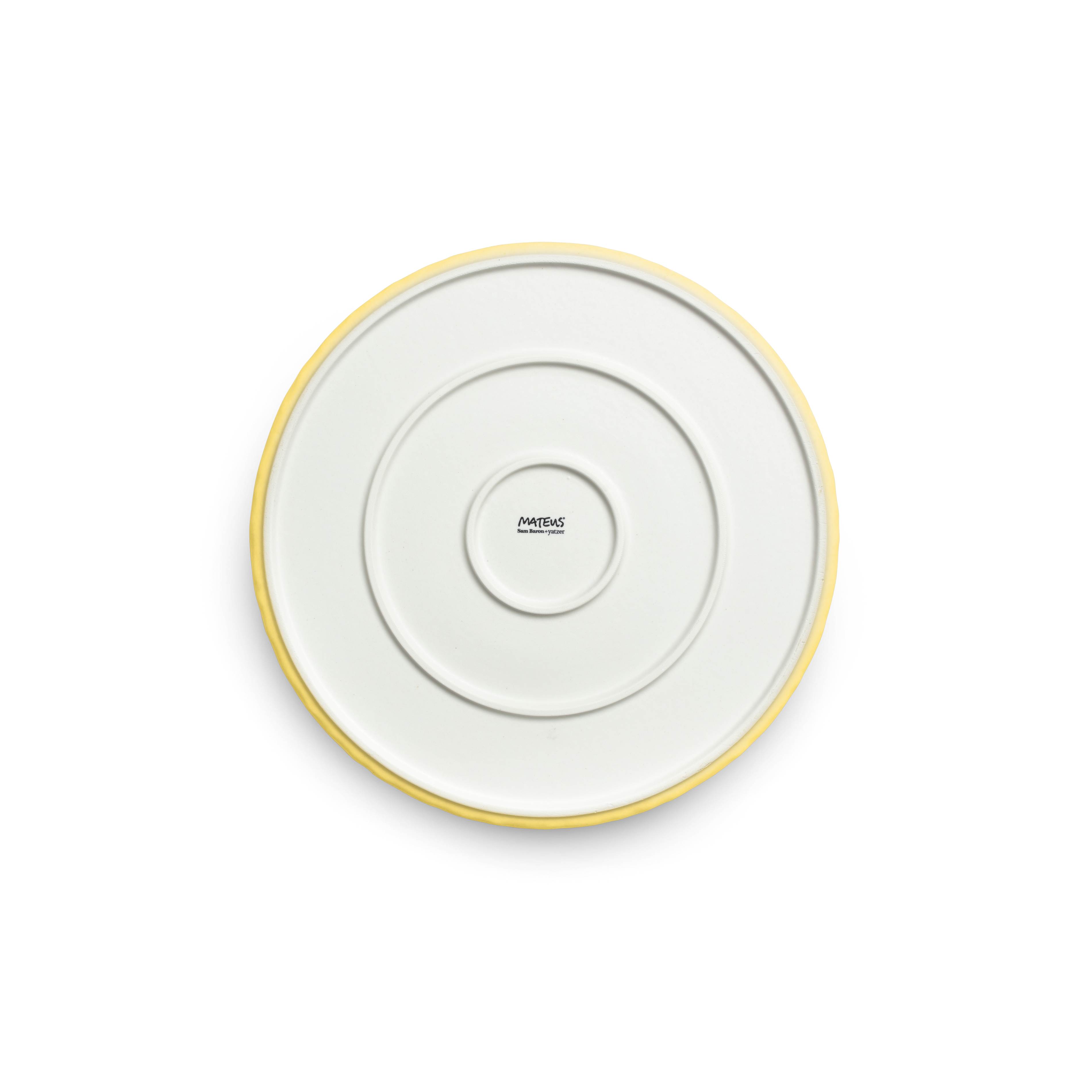 MSY Plate 25 cm Yellow