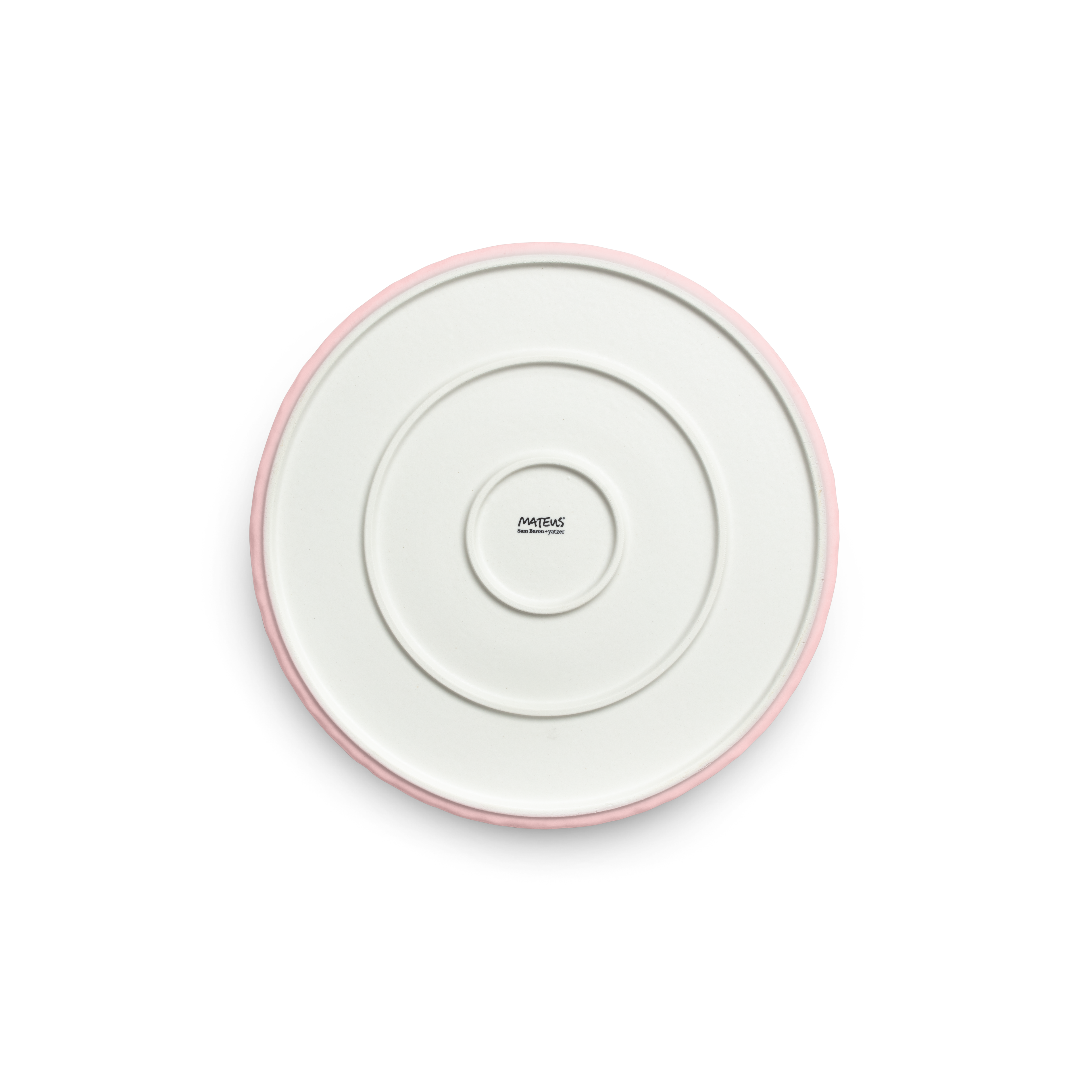 MSY Plate 25 cm Light Pink