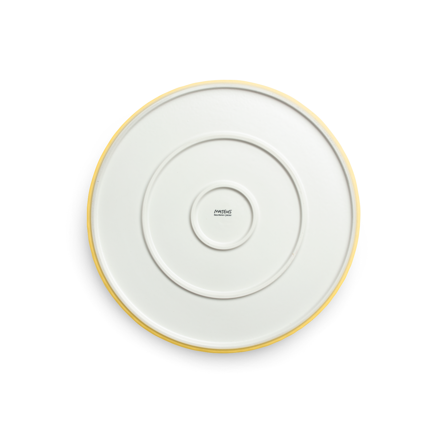 MSY Plate 30 cm Yellow