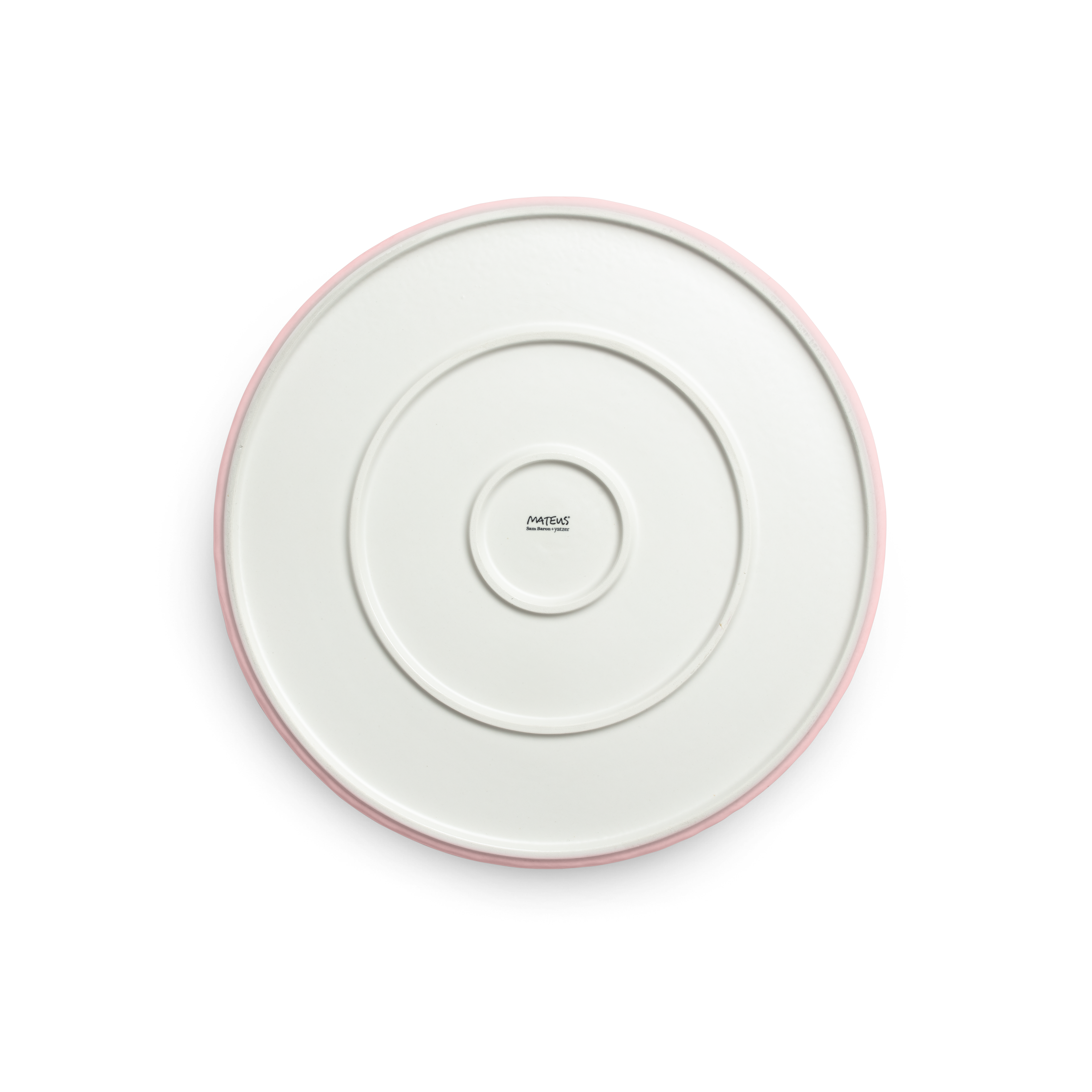 MSY Plate 30 cm Light Pink