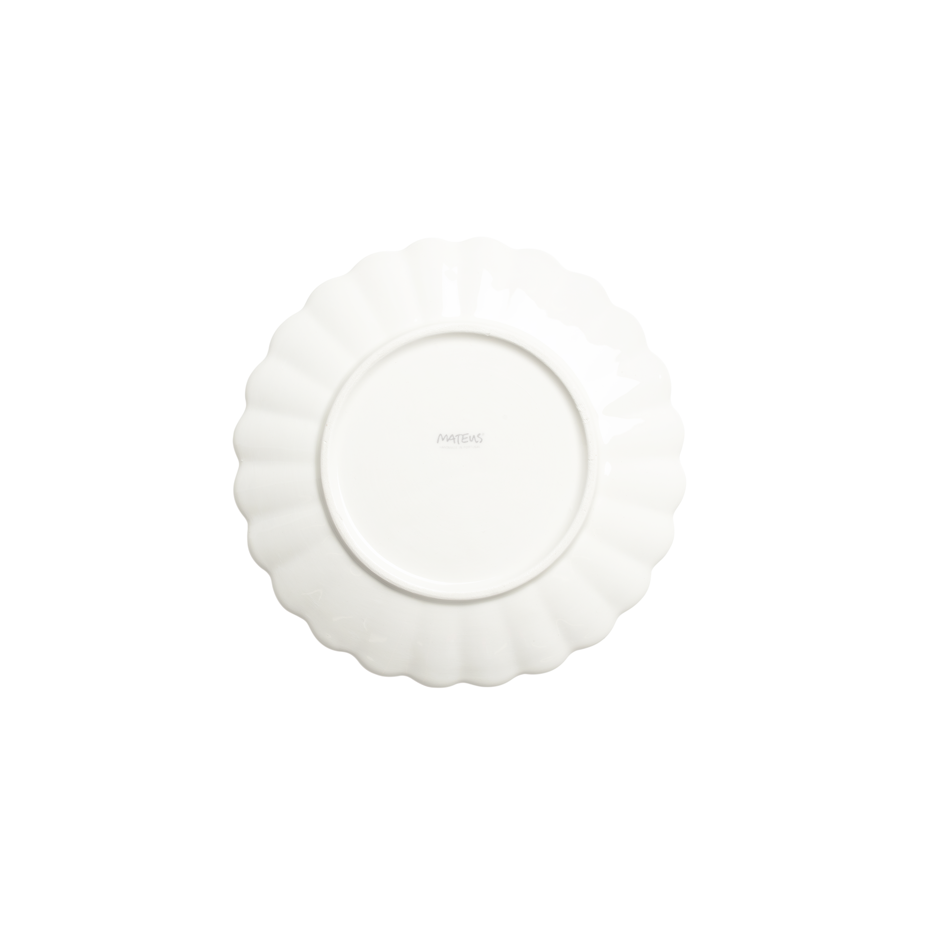 Oyster Plate 20 cm Blue