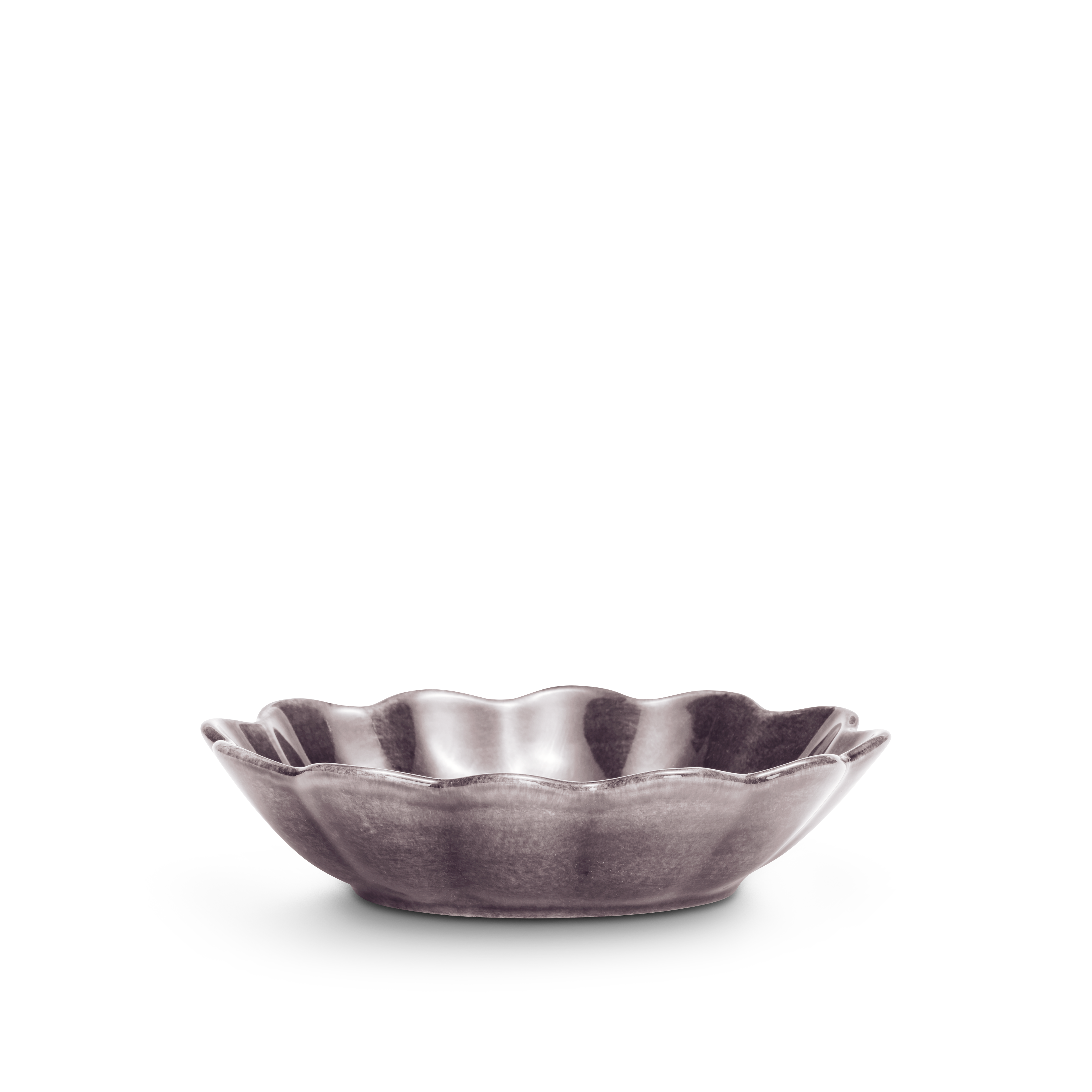 Oyster Bowl 18 x 16 cm / 40 cl Plum