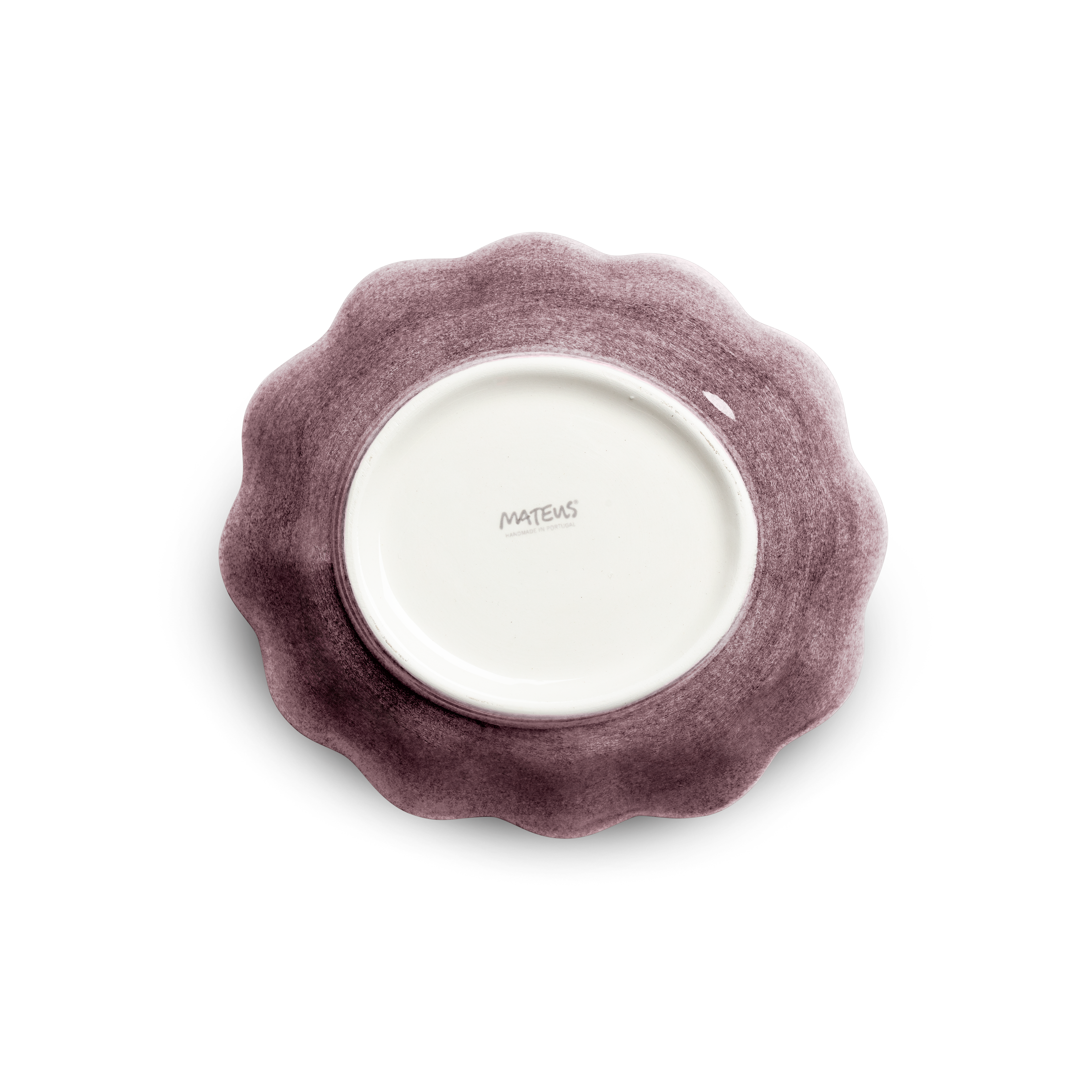 Oyster Bowl 18 x 16 cm / 40 cl Plum