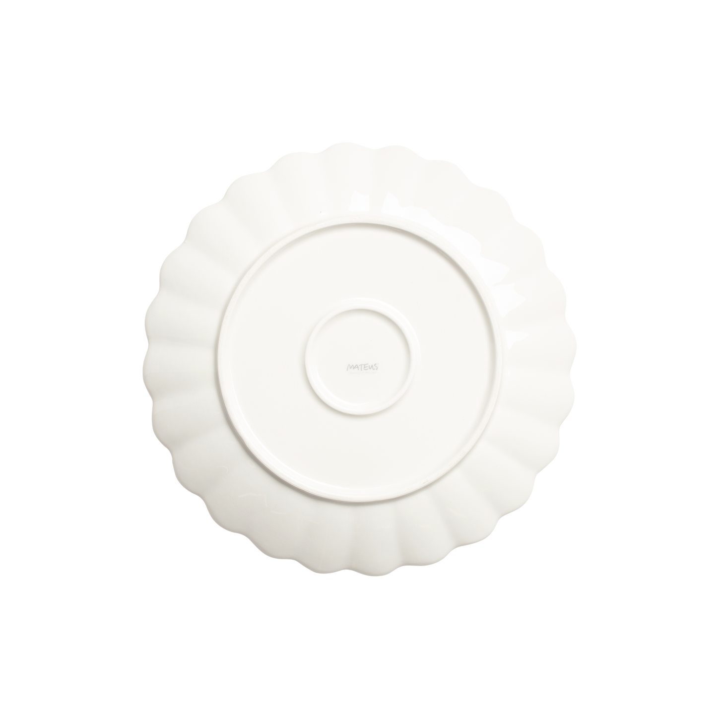 Oyster Plate 28 cm Light Pink