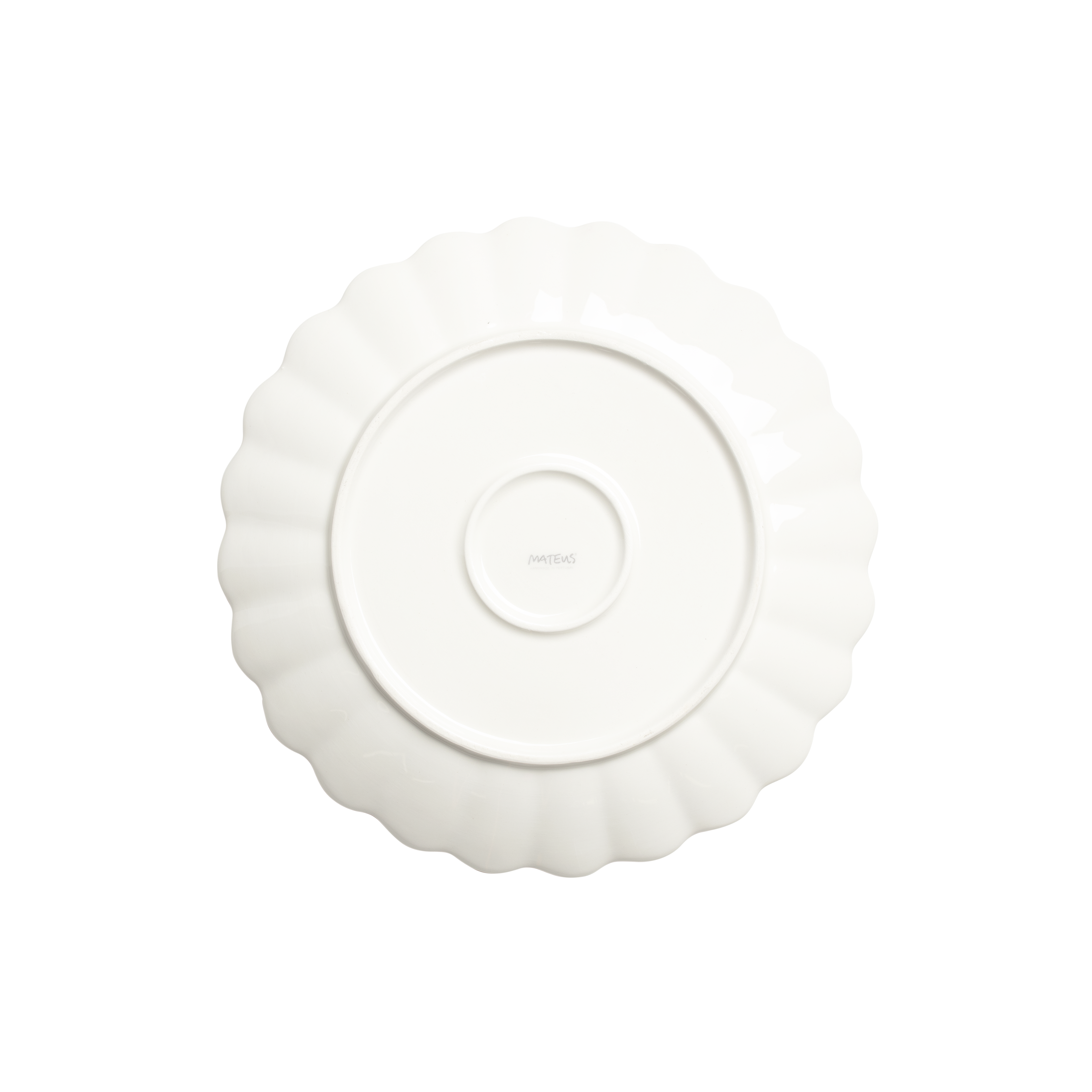 Oyster Plate 28 cm Light Pink