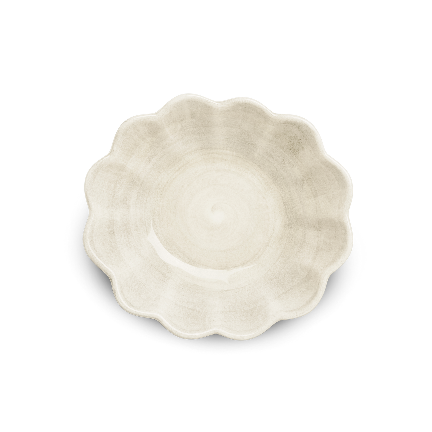 Oyster Bowl 18 x 16 cm / 40 cl Sand