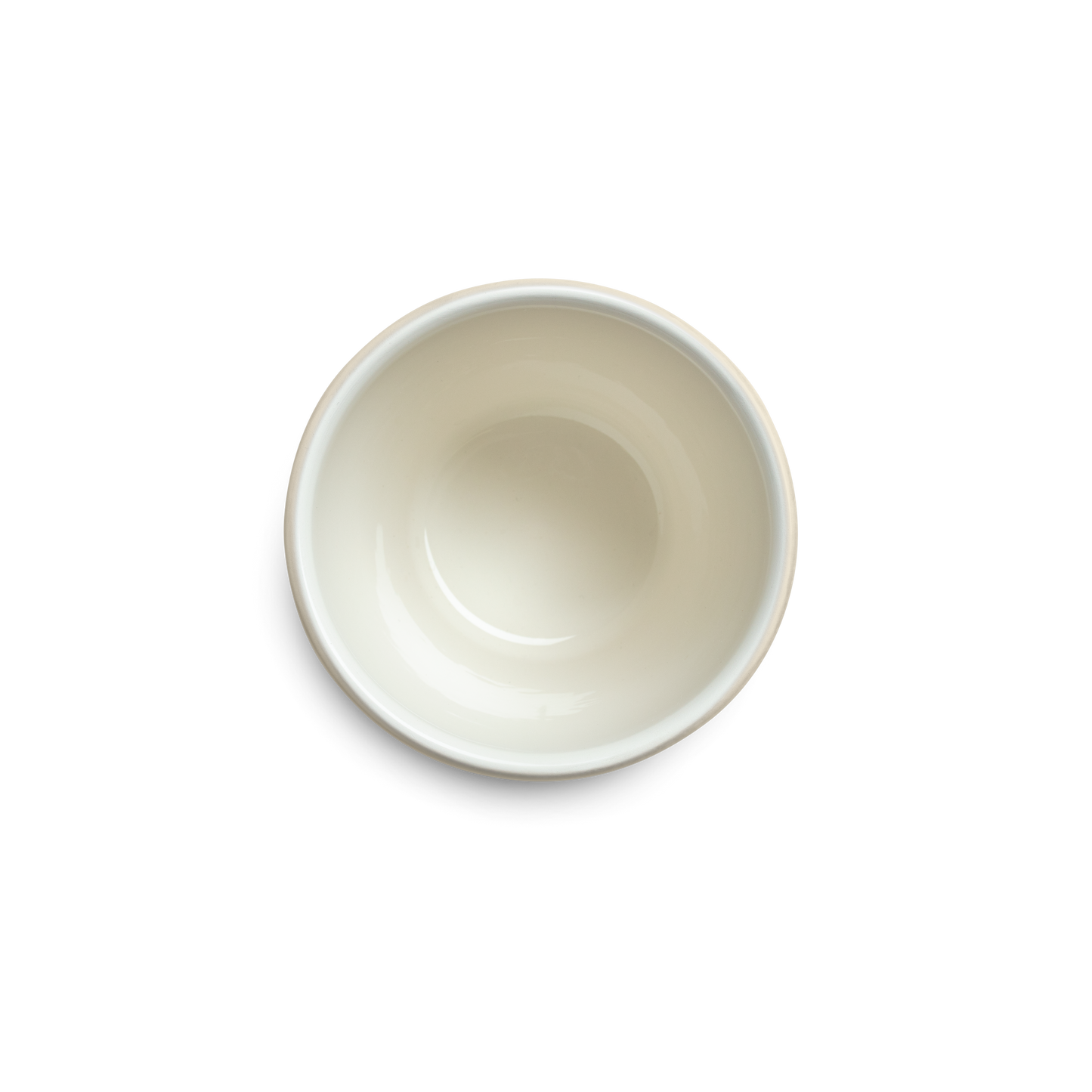 mug from above on a white background