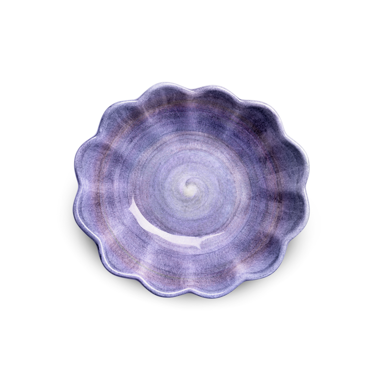 Oyster Bowl 18 x 16 cm / 40 cl Purple