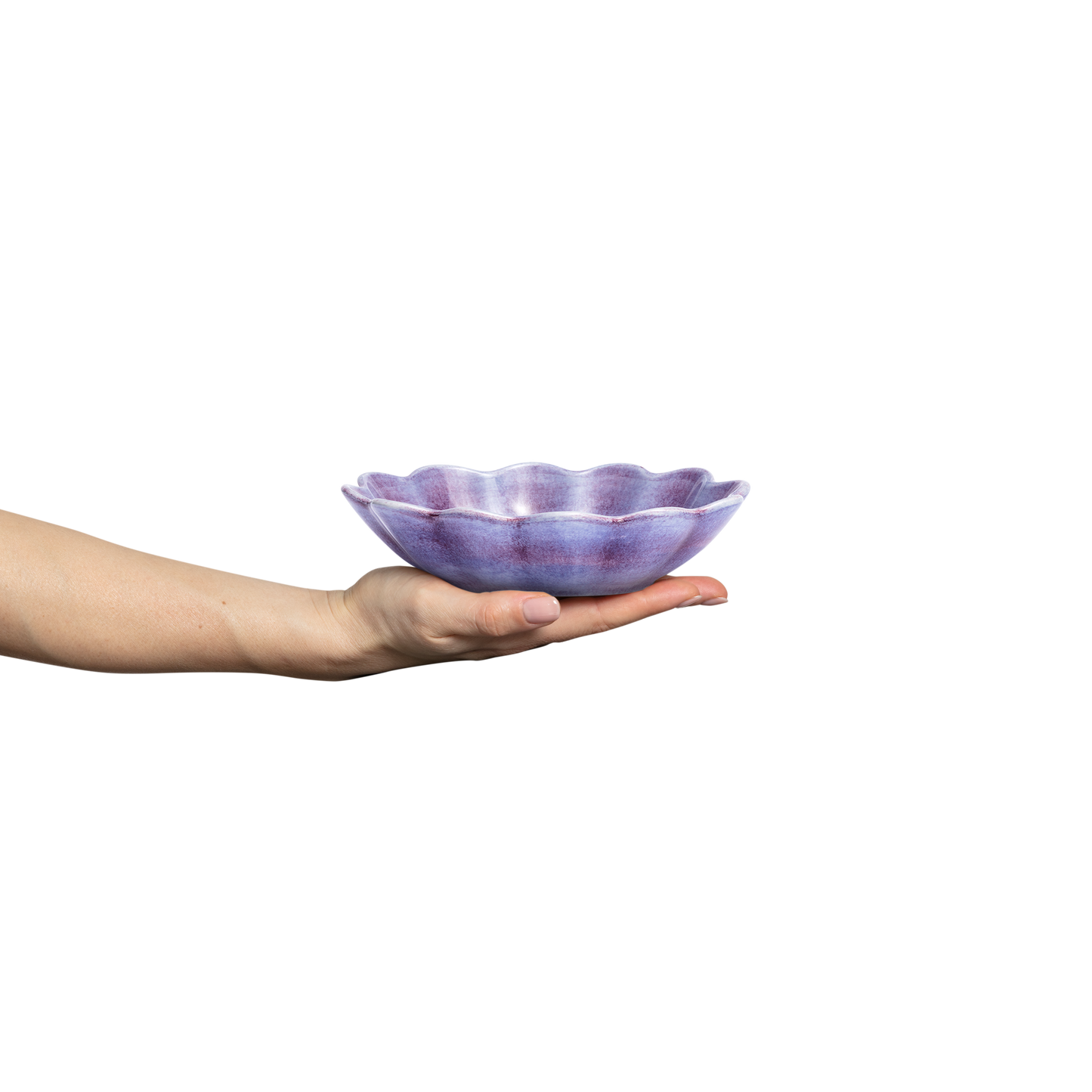 Oyster Bowl 18 x 16 cm / 40 cl Purple