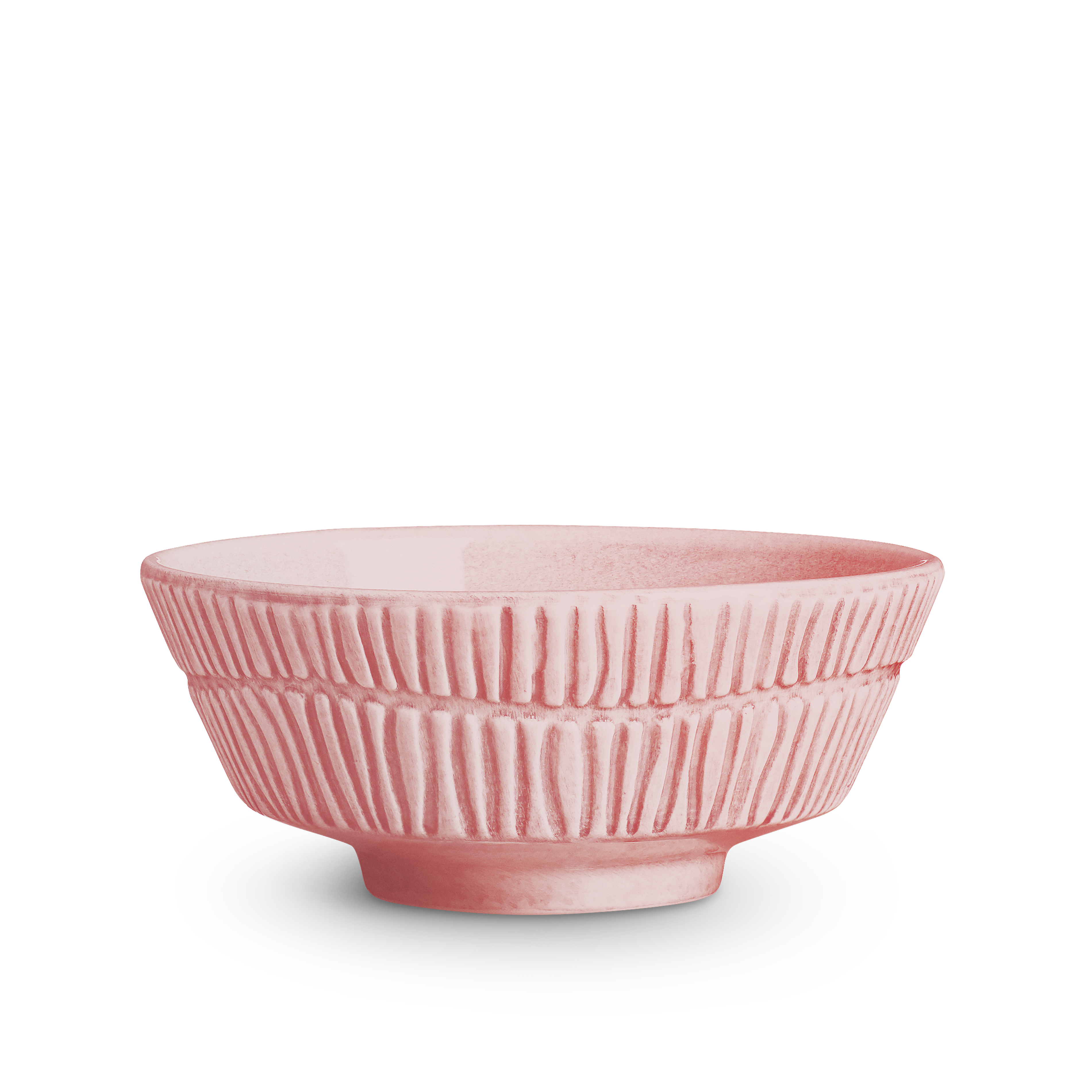 Stripes Bowl 15 cm / 50 cl Light Pink | Mateus – mateuscollection