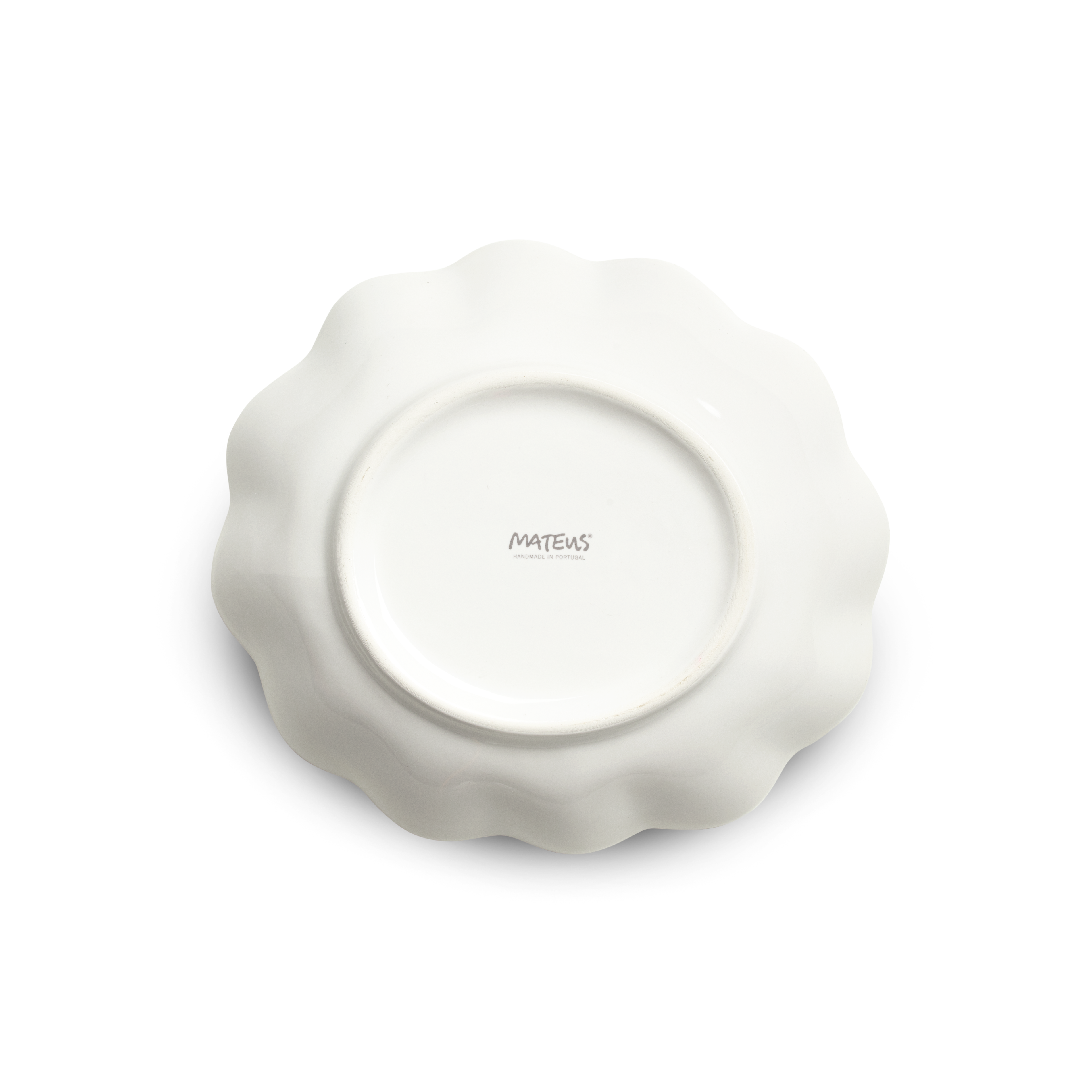 Oyster Bowl 18 x 16 cm / 40 cl White