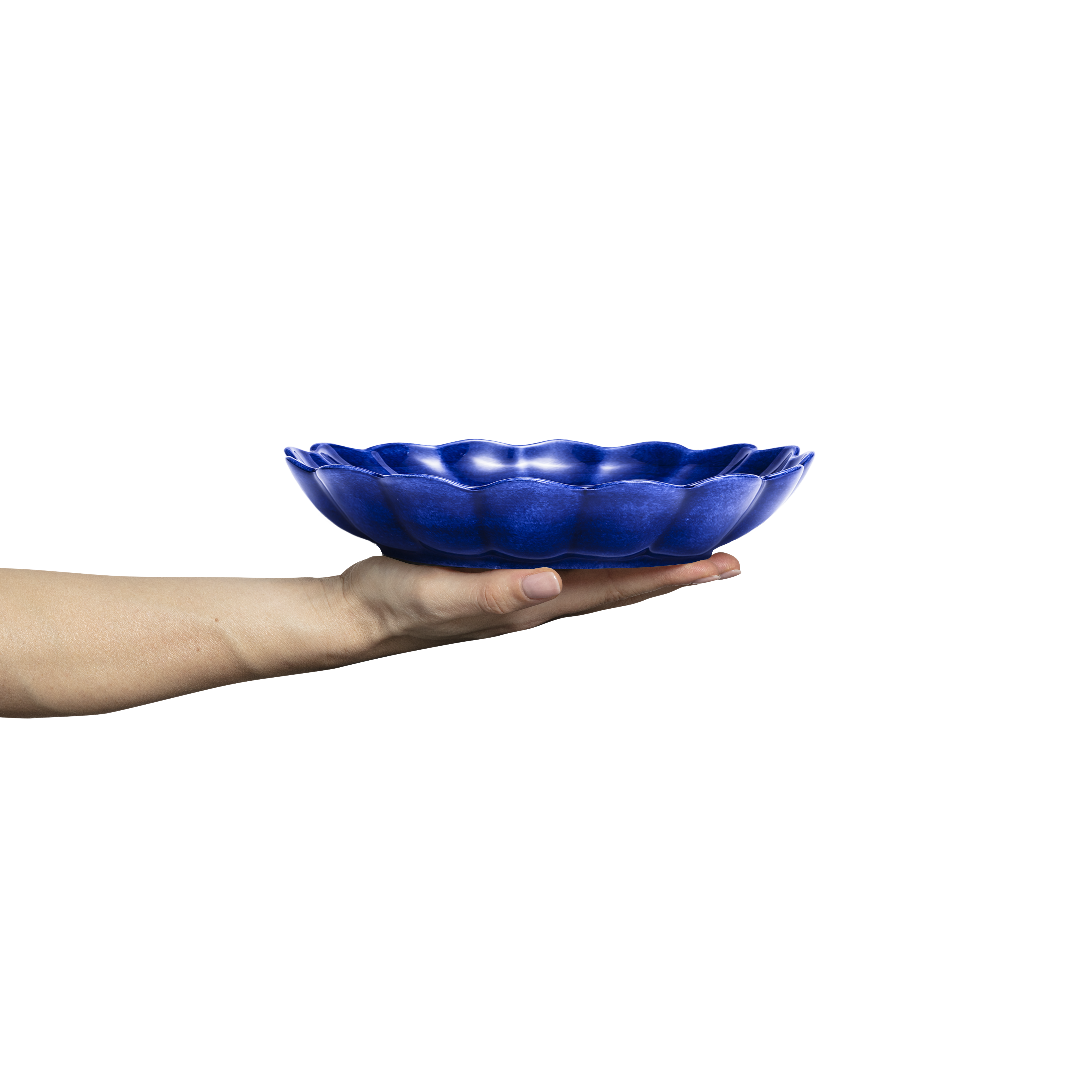 Oyster Bowl 24 cm / 90 cl Blue