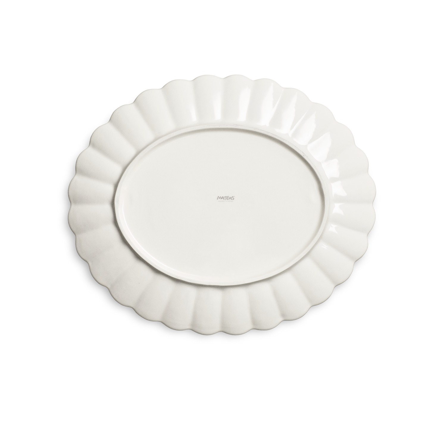 Oyster Platter 35 x 30 cm Grey