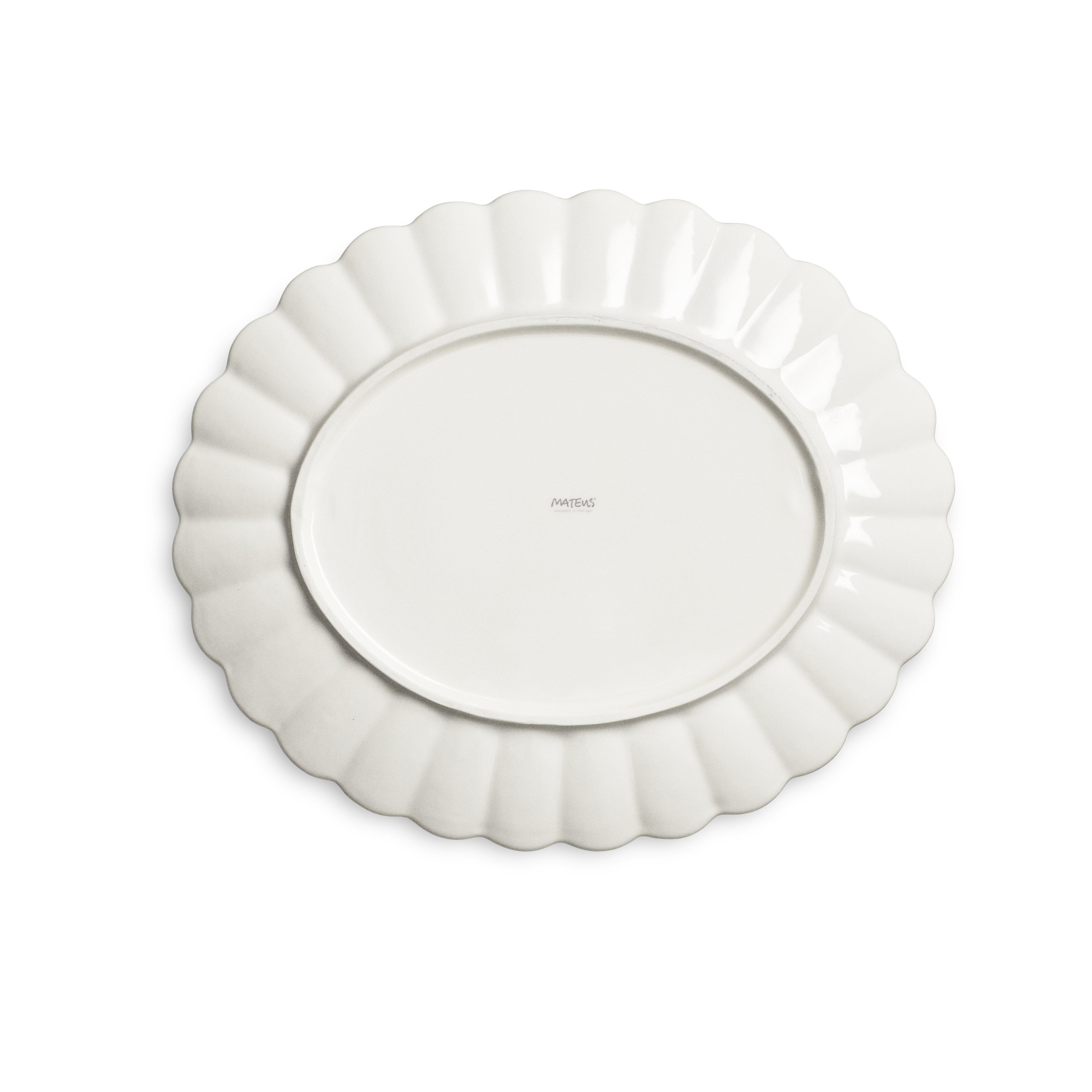 Oyster Platter 35 x 30 cm Plum