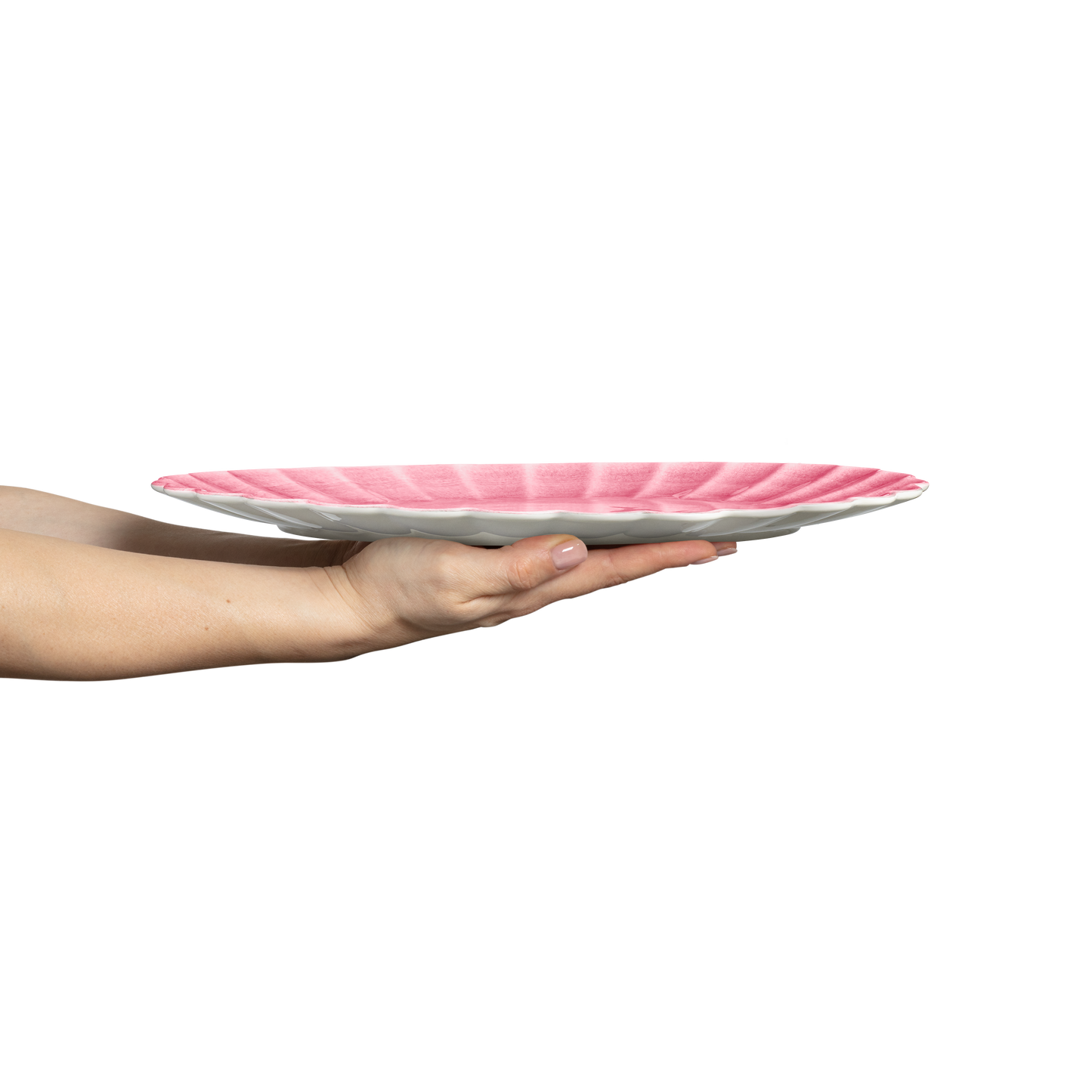 Oyster Platter 35 x 30 cm Pink