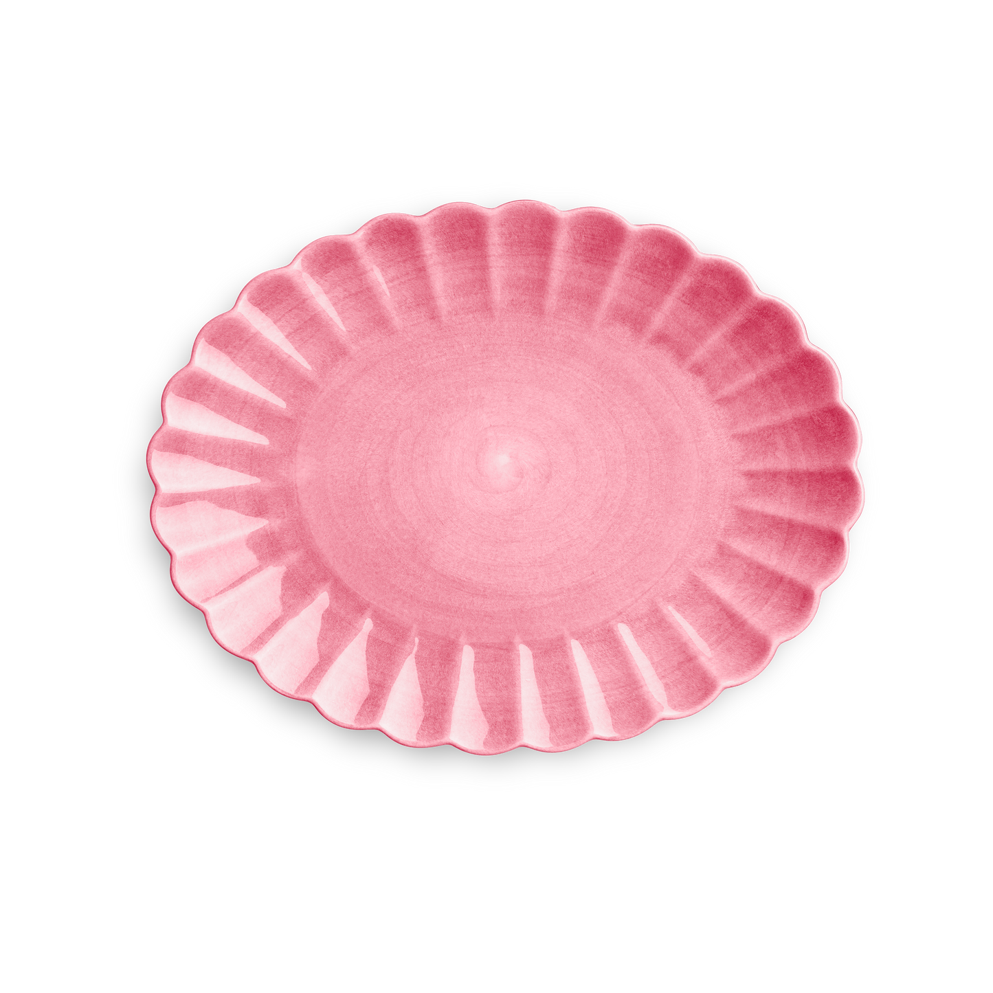 Oyster Platter 35 x 30 cm Pink