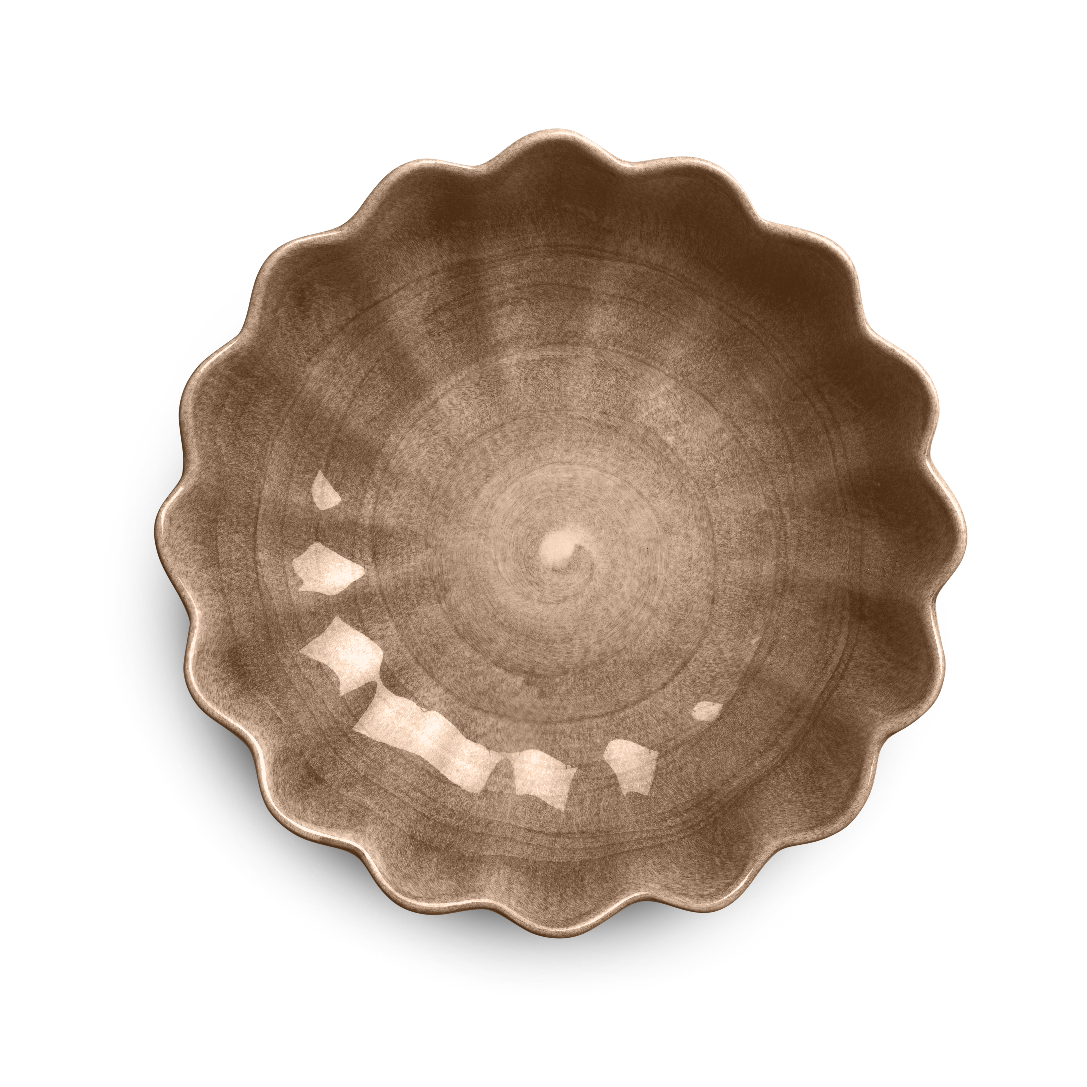 Oyster Bowl 24 cm / 90 cl Cinnamon