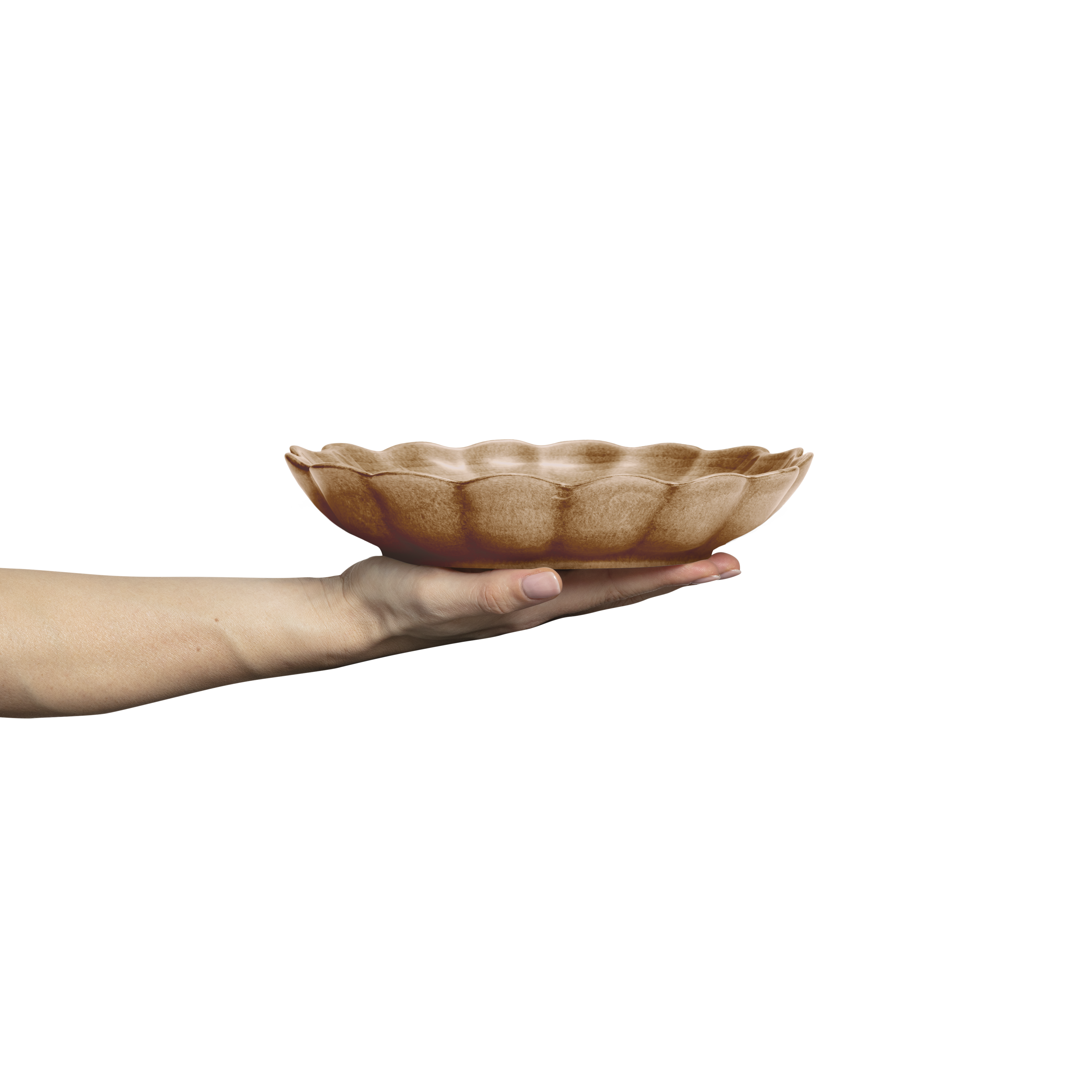 Oyster Bowl 24 cm / 90 cl Cinnamon