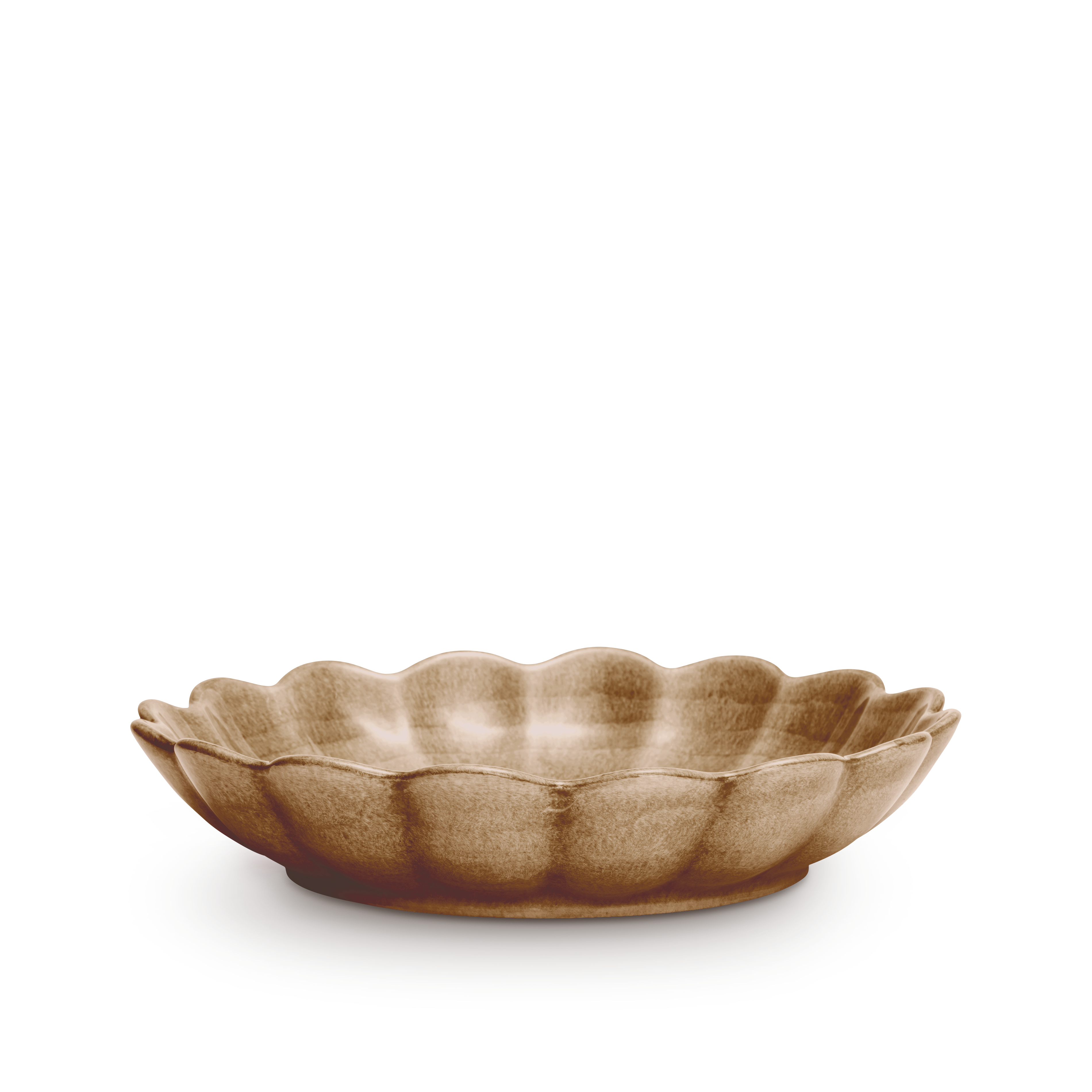 Oyster Bowl 24 cm / 90 cl Cinnamon